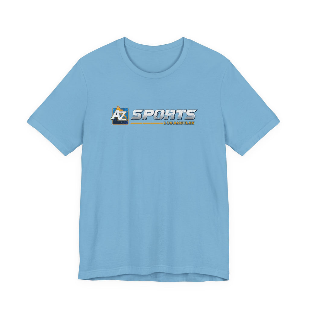 A to Z Sports Chargers Distressed Horizontal T-Shirt