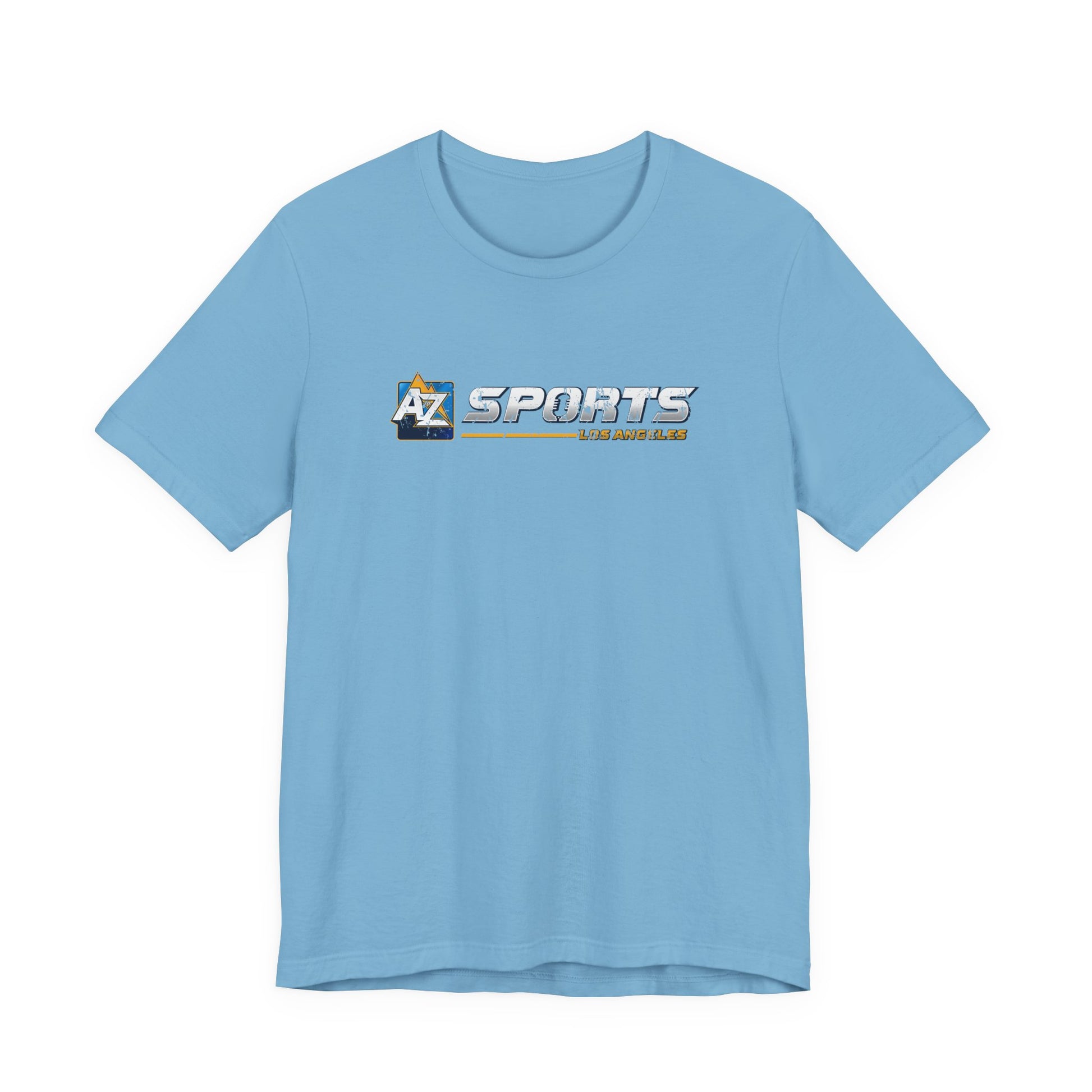 A to Z Sports Chargers Distressed Horizontal T-Shirt