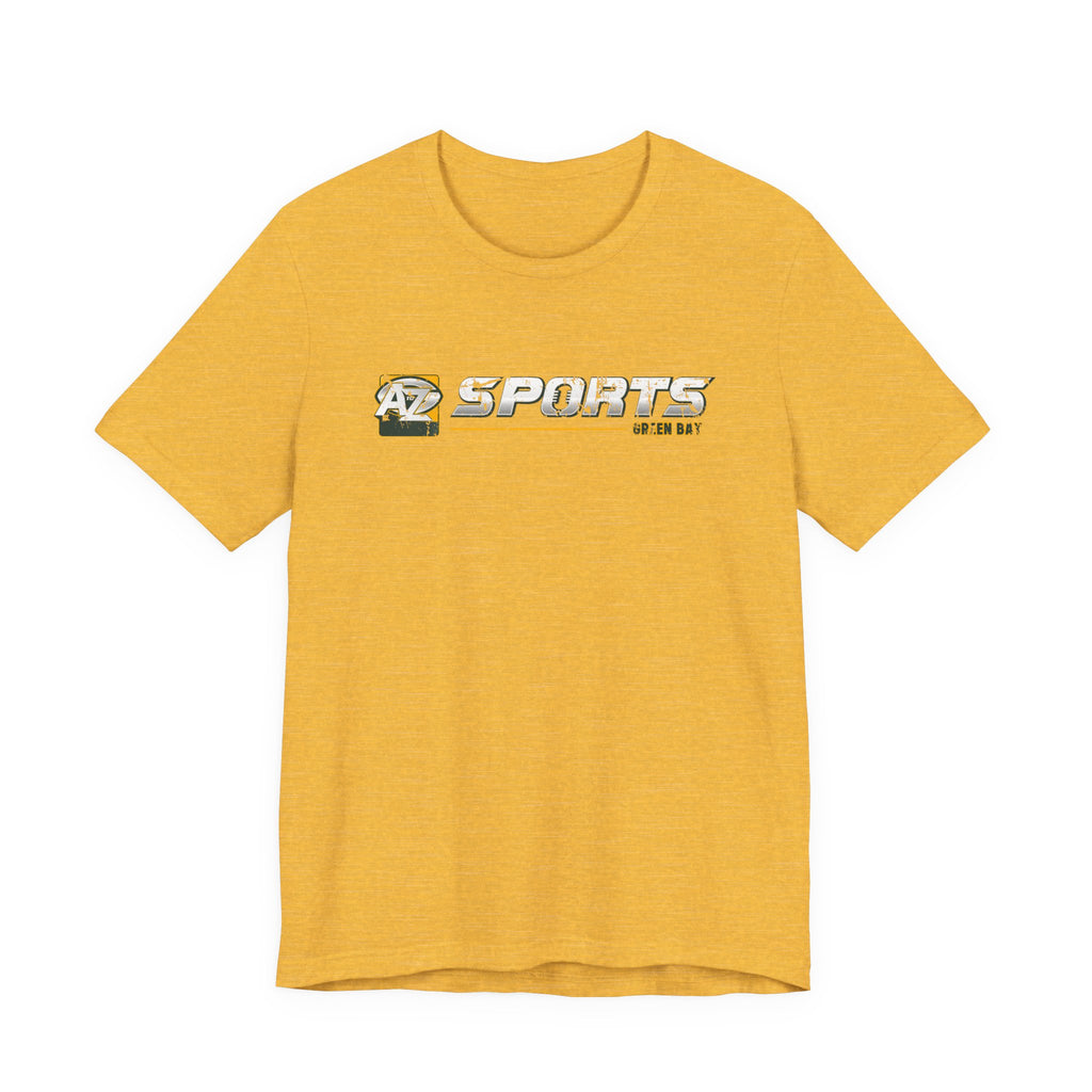 A to Z Sports Packers Distressed Horizontal T-Shirt