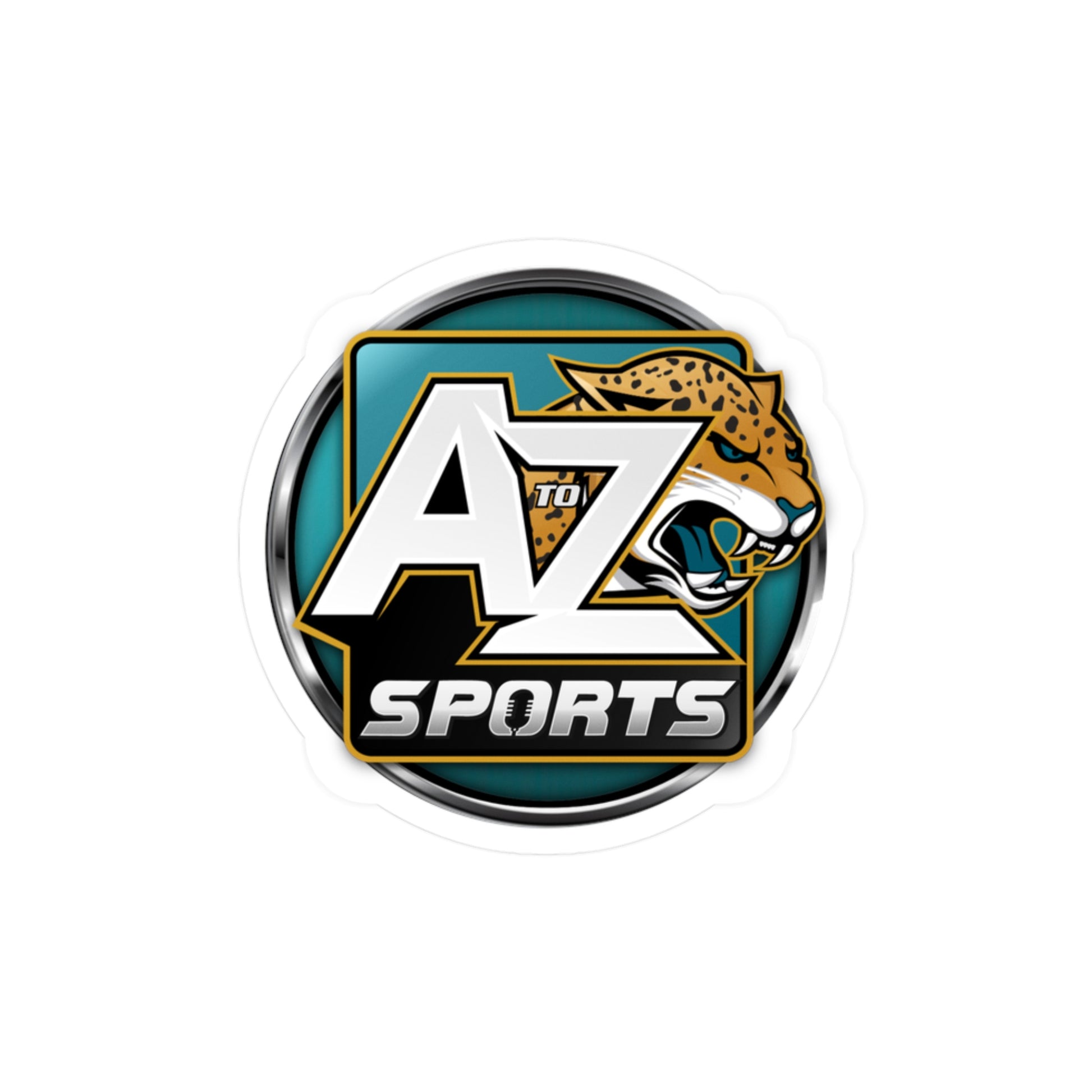 A to Z Sports Jaguars Sticker