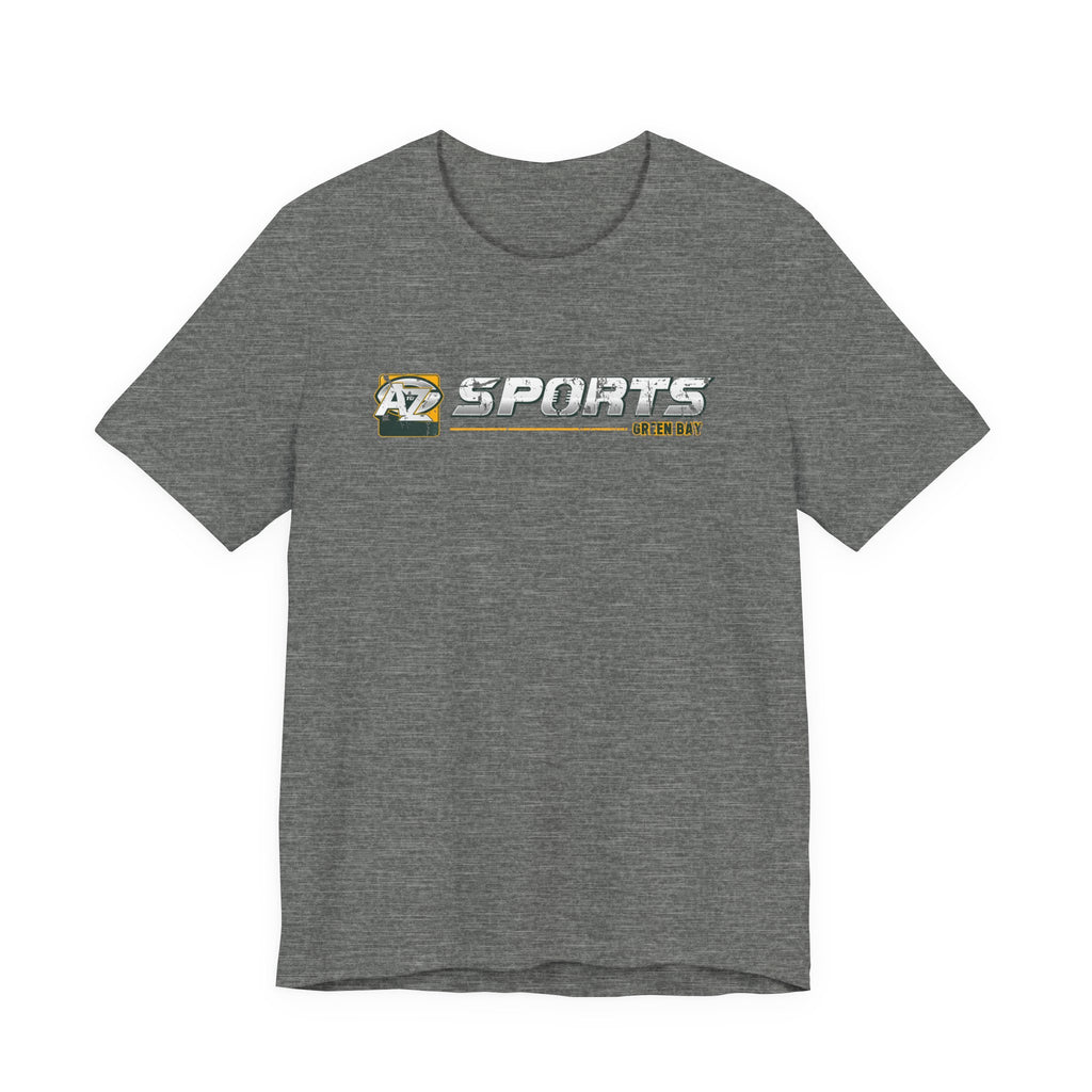 A to Z Sports Packers Distressed Horizontal T-Shirt