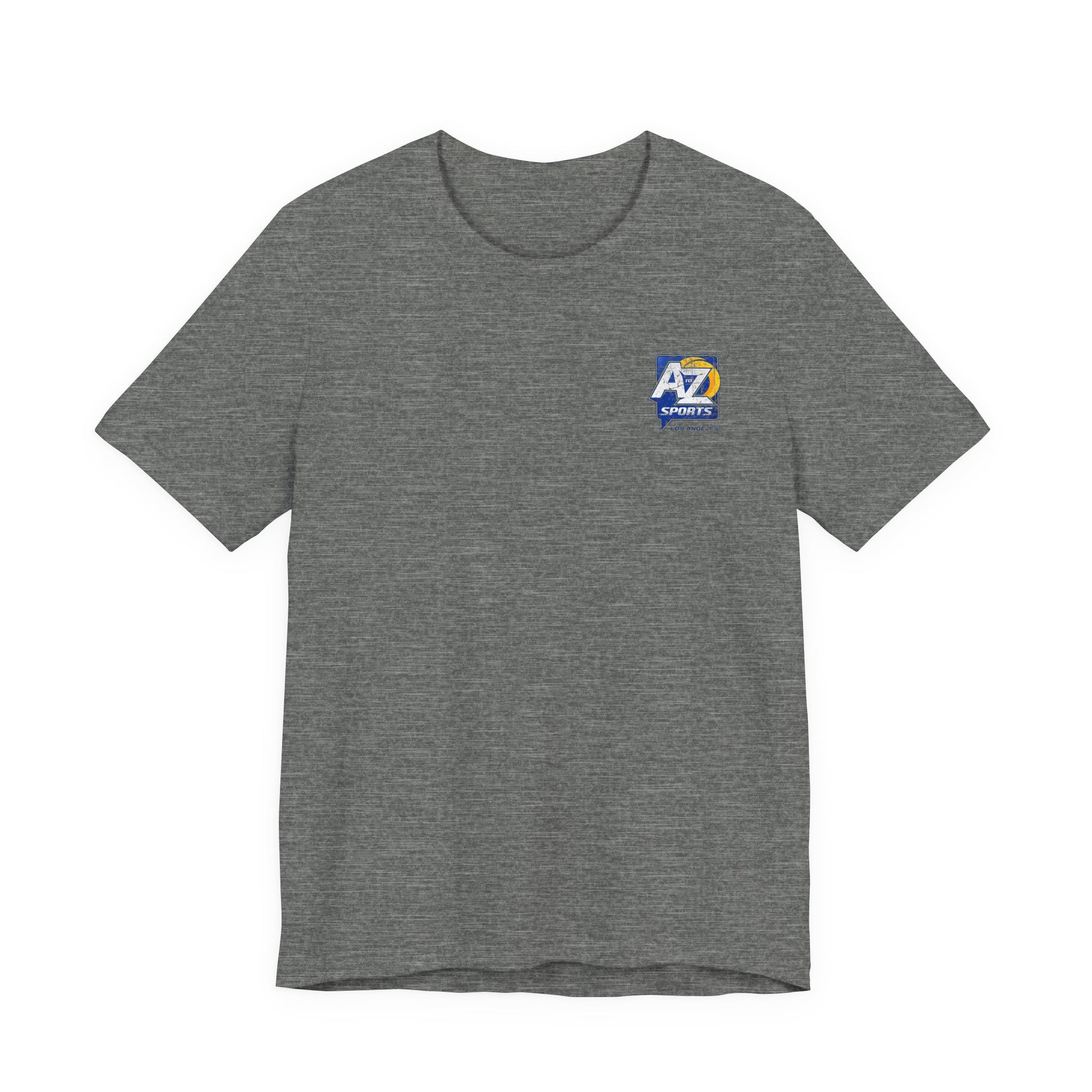 A to Z Sports Rams Distressed Pocket T-Shirt