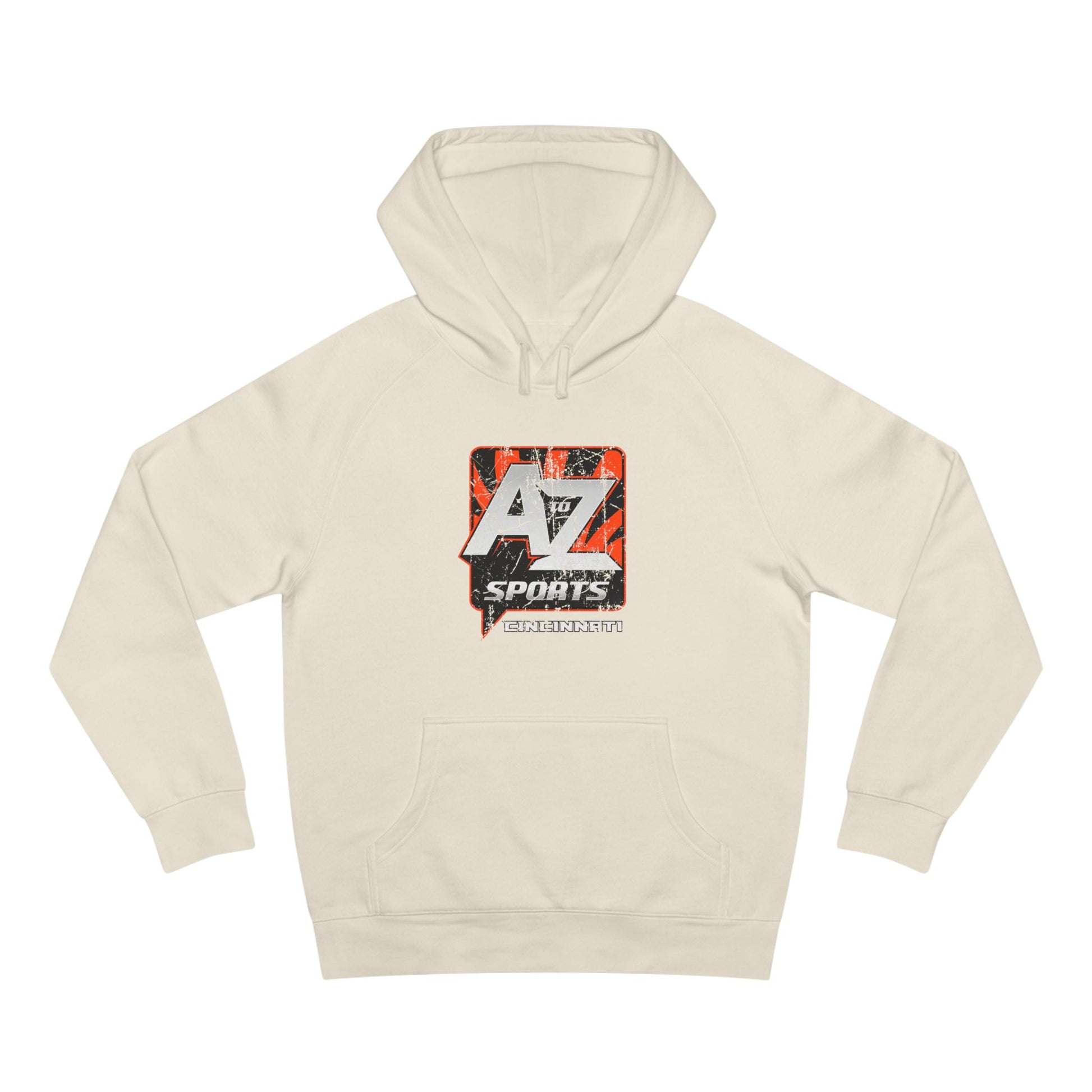 A to Z Sports Bengals Distressed Hoodie