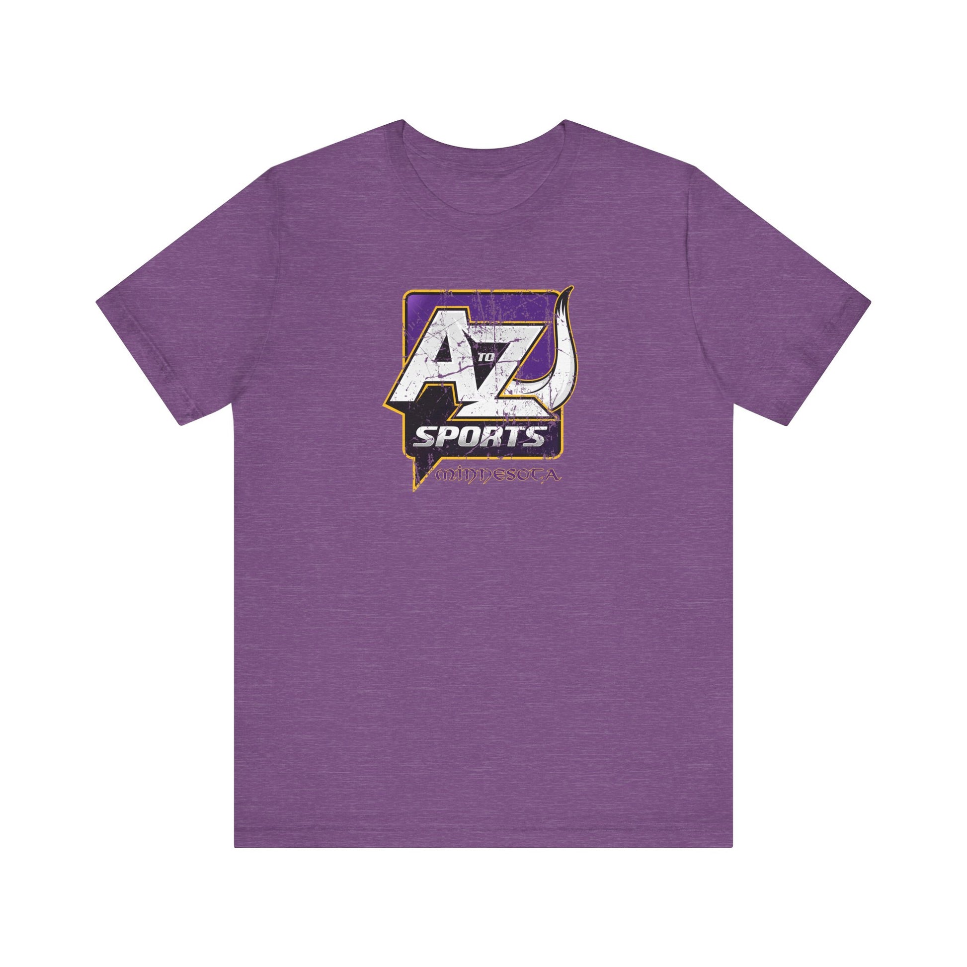 A to Z Sports Vikings Distressed T-Shirt