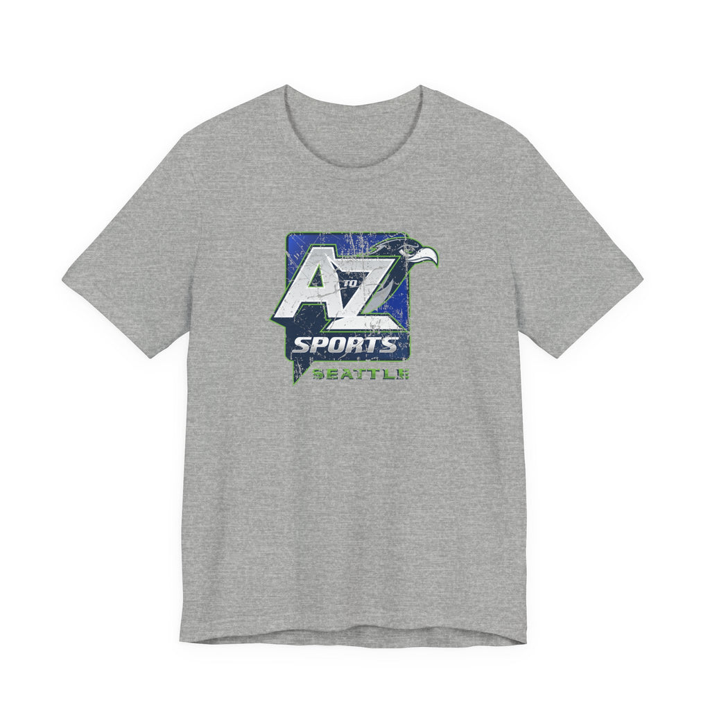 A to Z Sports Seahawks Distressed T-Shirt