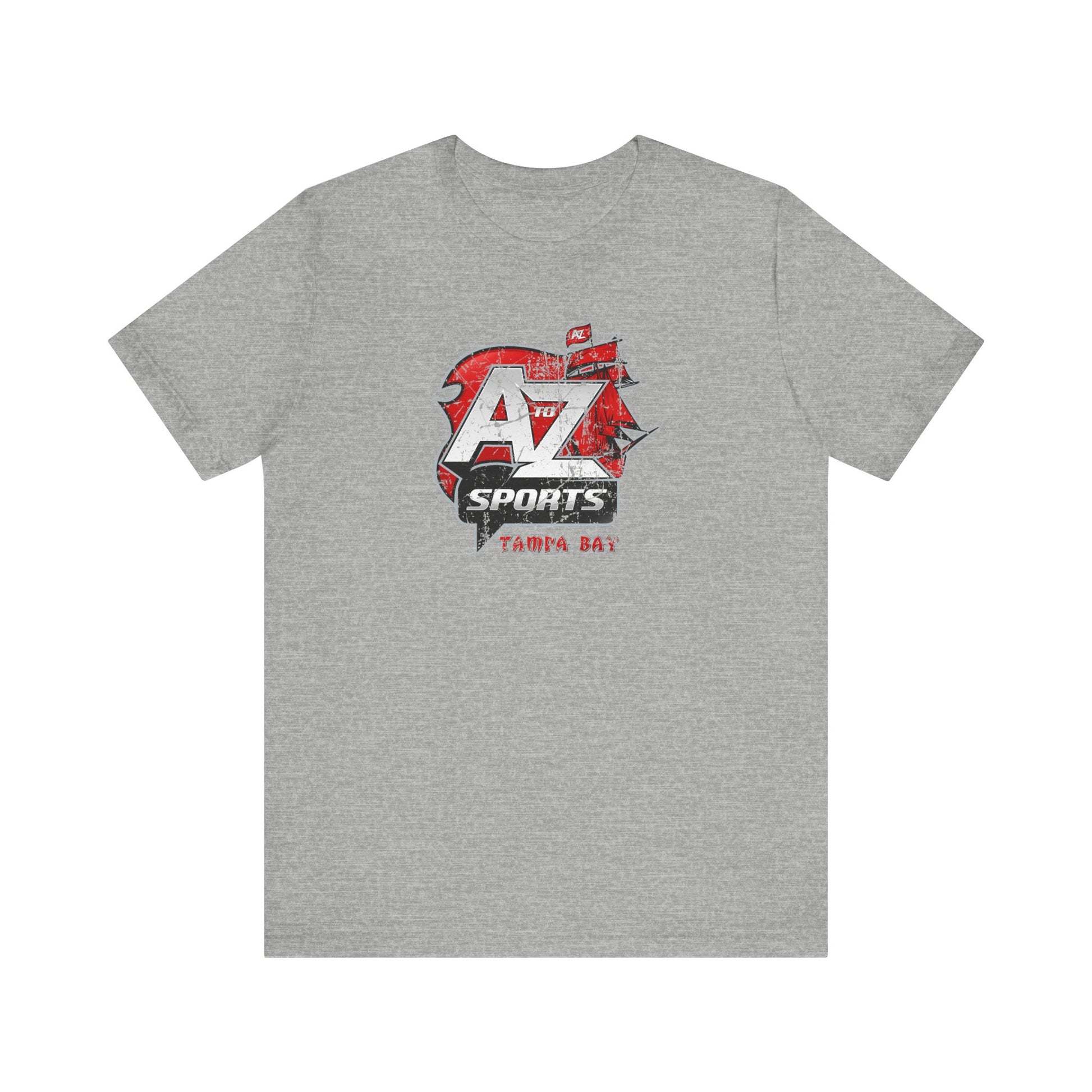 A to Z Sports Buccaneers Distressed T-Shirt