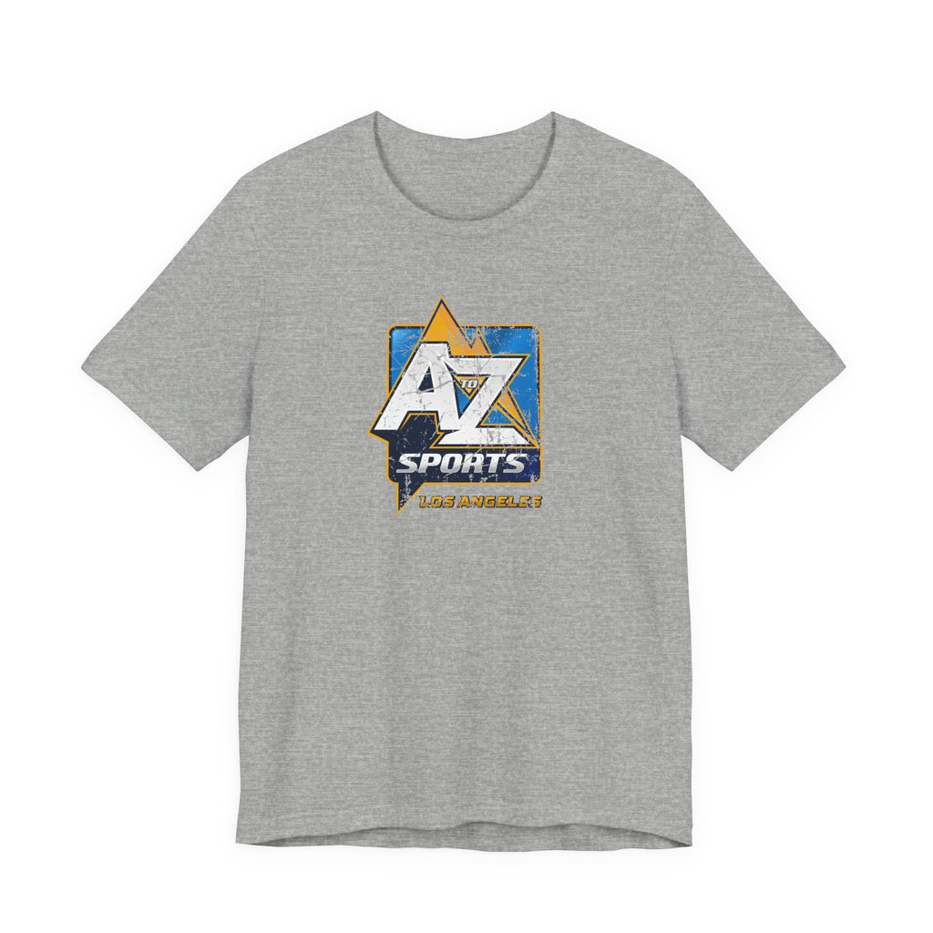 A to Z Sports Chargers Distressed T-Shirt