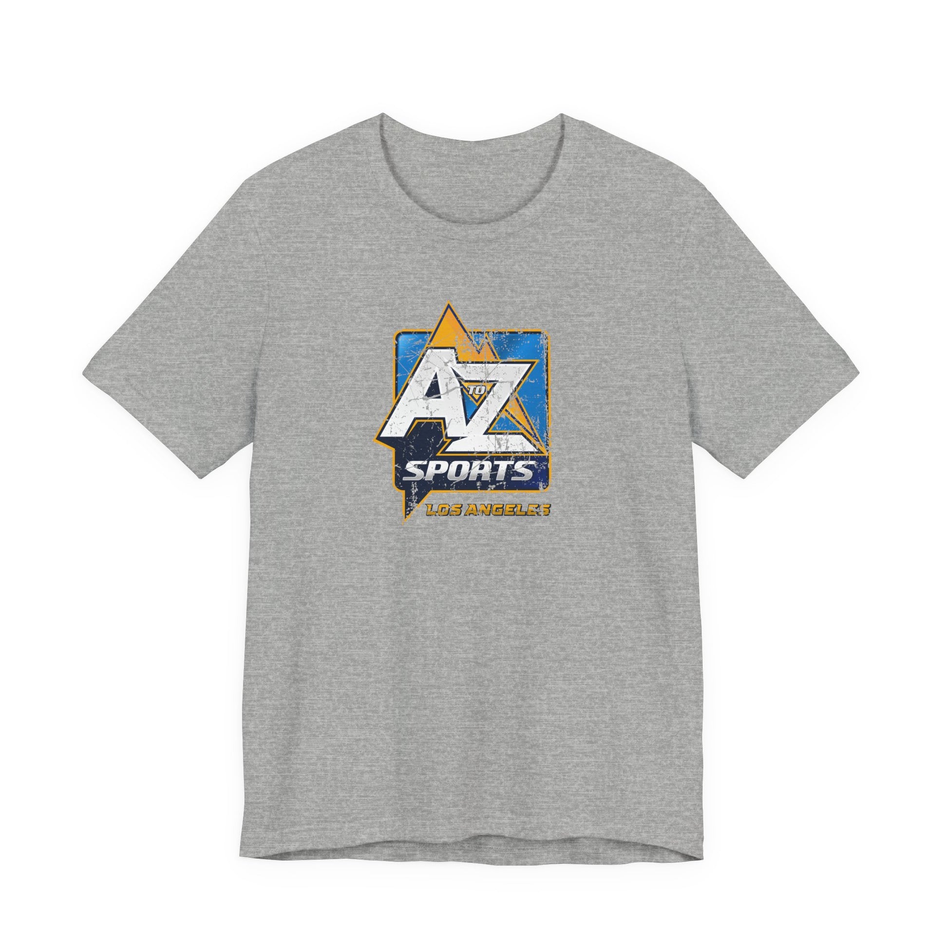 A to Z Sports Chargers Distressed T-Shirt