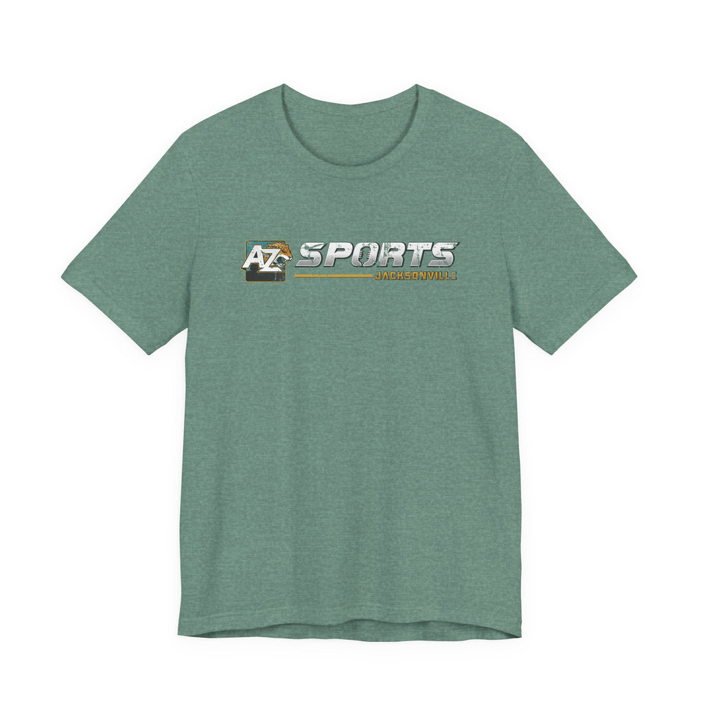 A to Z Sports Jaguars Distressed Horizontal T-Shirt