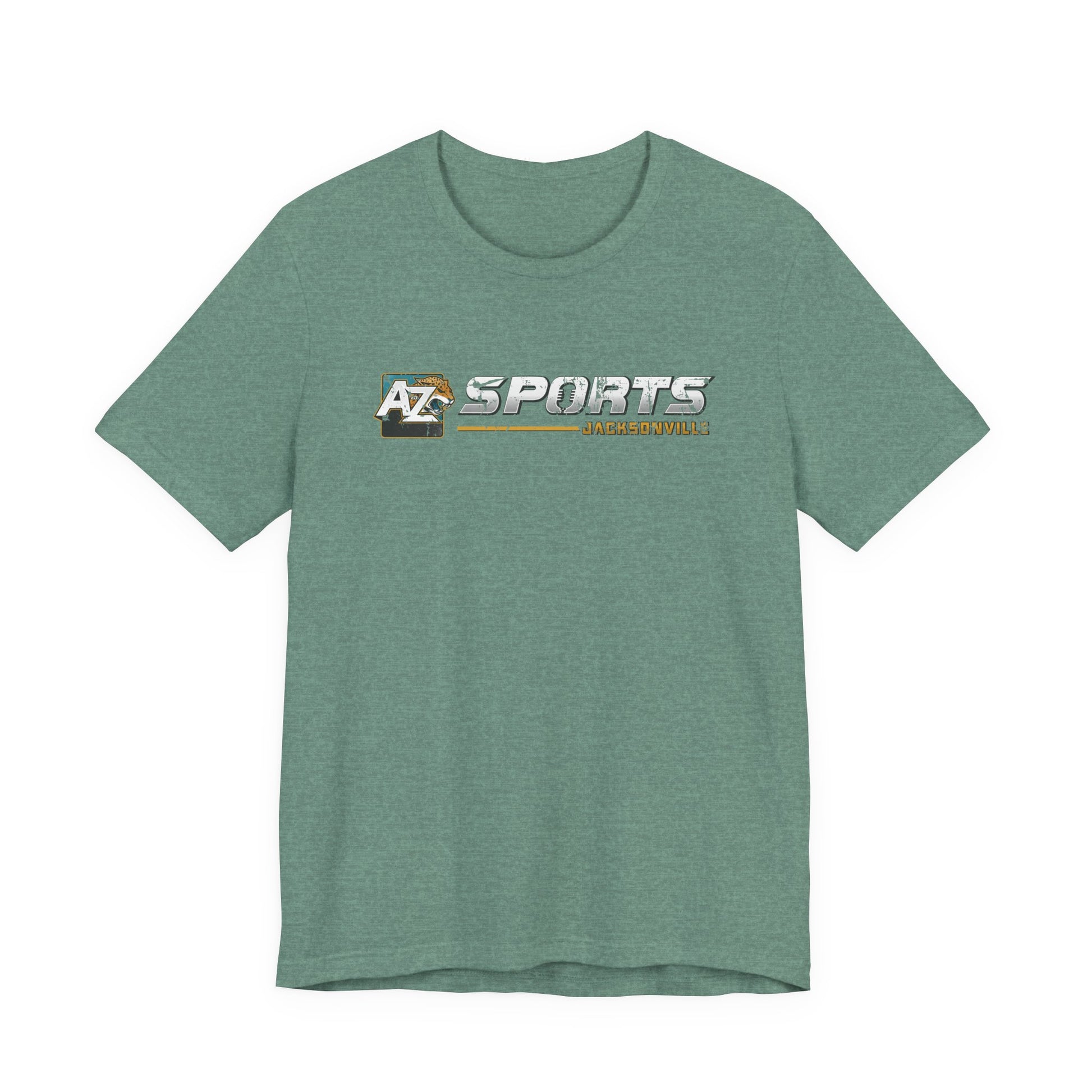 A to Z Sports Jaguars Distressed Horizontal T-Shirt