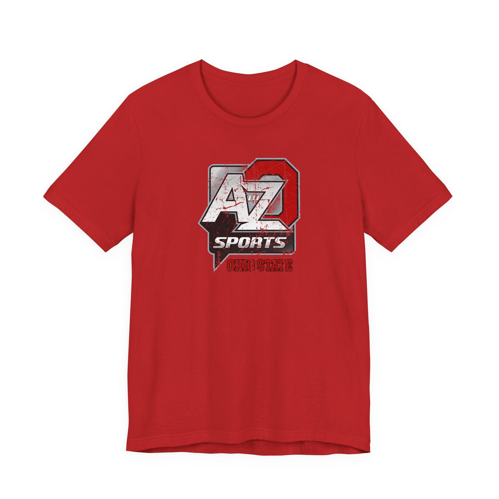 A to Z Sports Ohio State Distressed T-Shirt