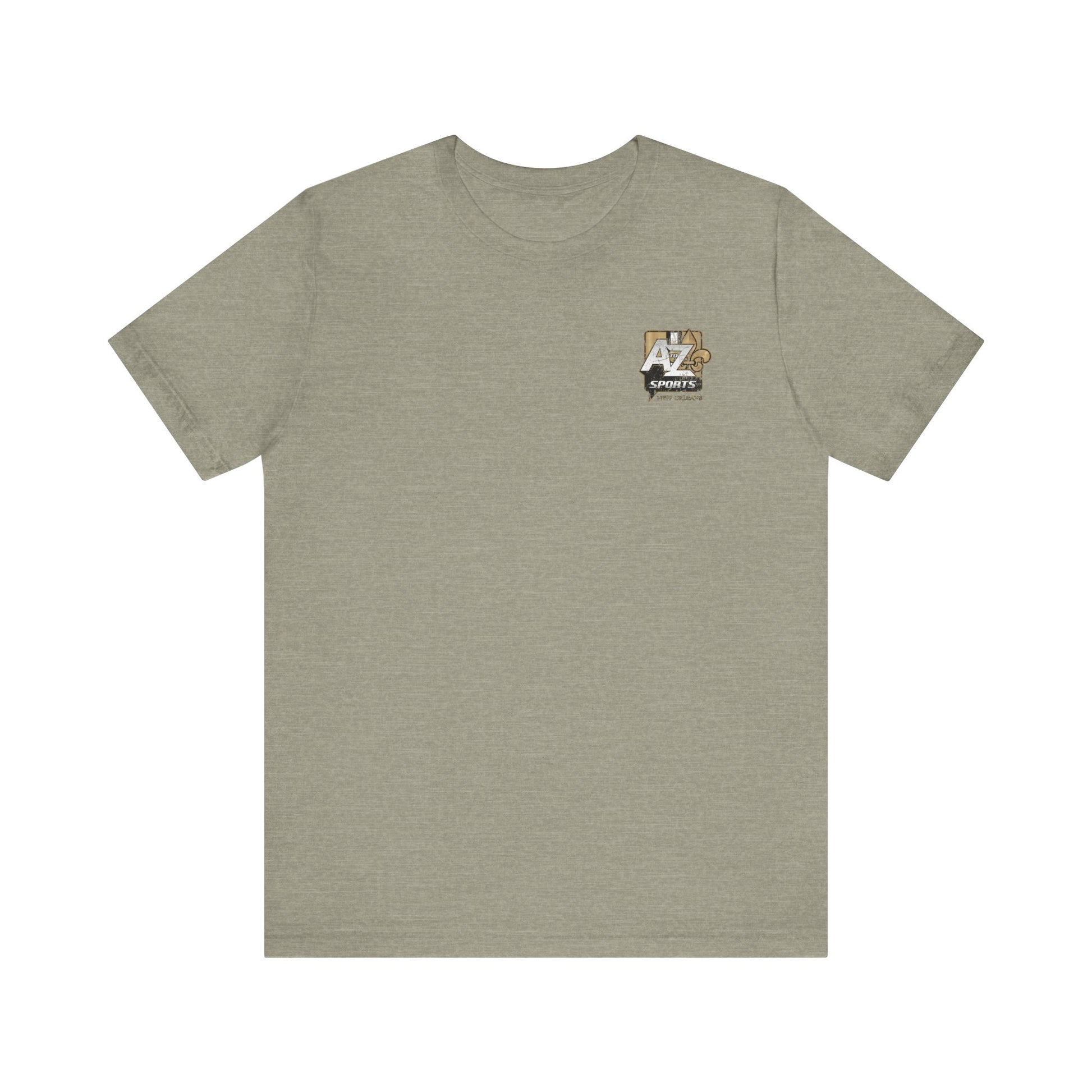 A to Z Sports Saints Distressed Pocket T-Shirt