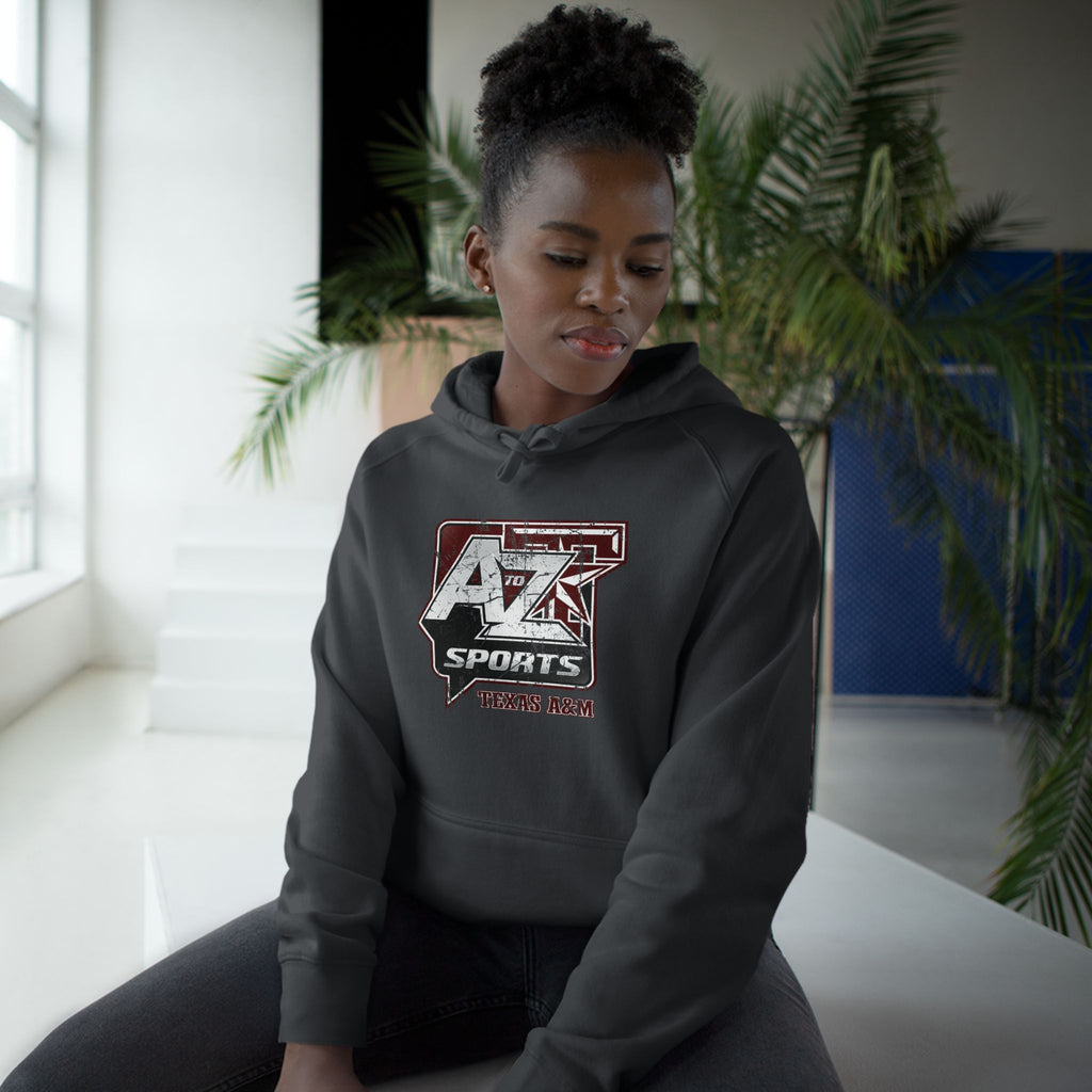 A to Z Sports Texas A&M Distressed Hoodie