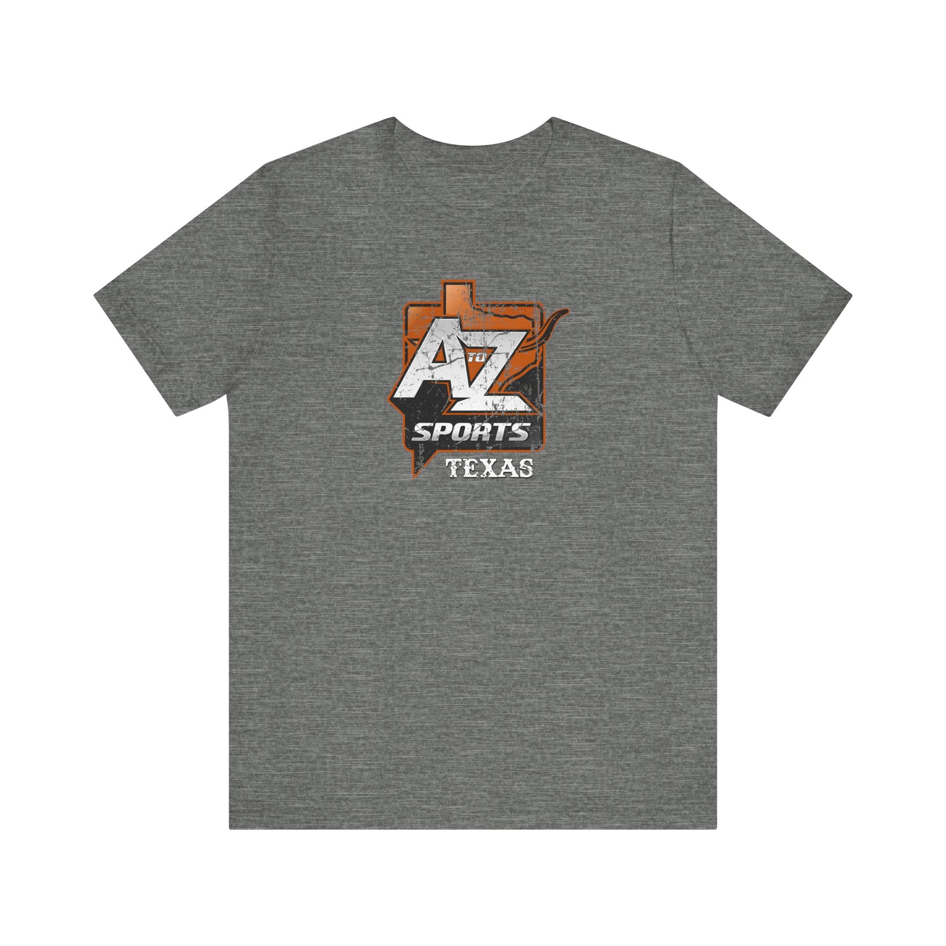 A to Z Sports Texas Distressed T-Shirt