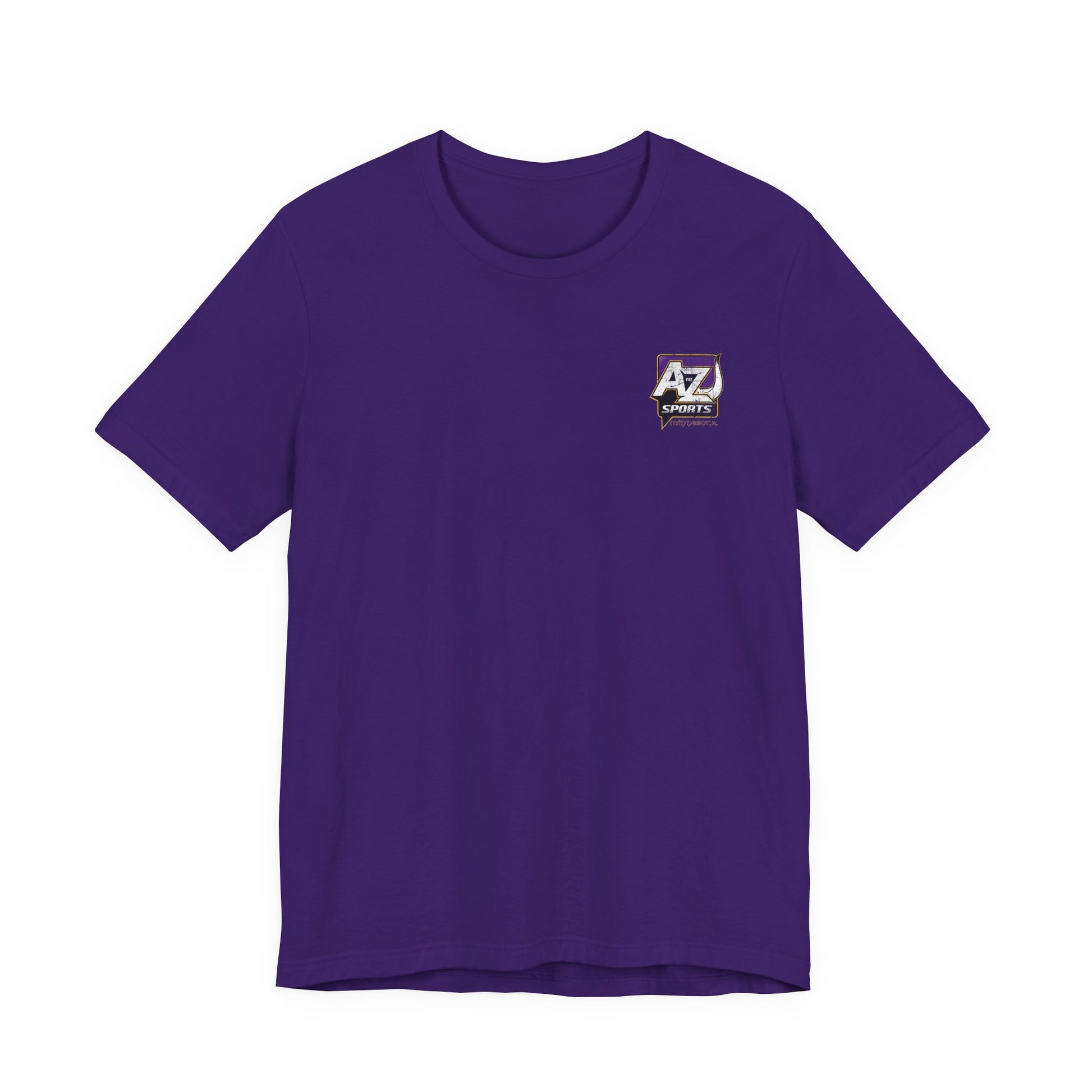 A to Z Sports Vikings Distressed Pocket T-Shirt