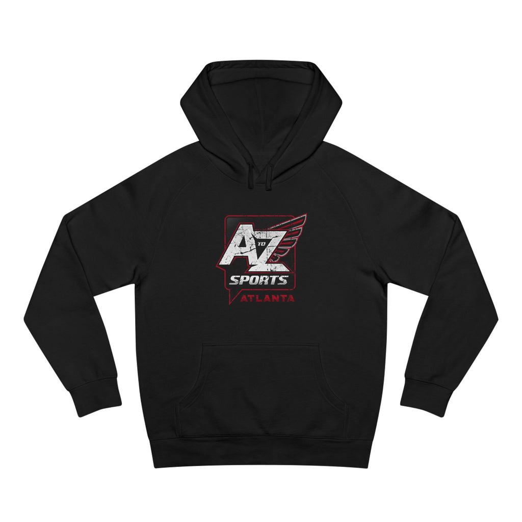 A to Z Sports Falcons Distressed Hoodie