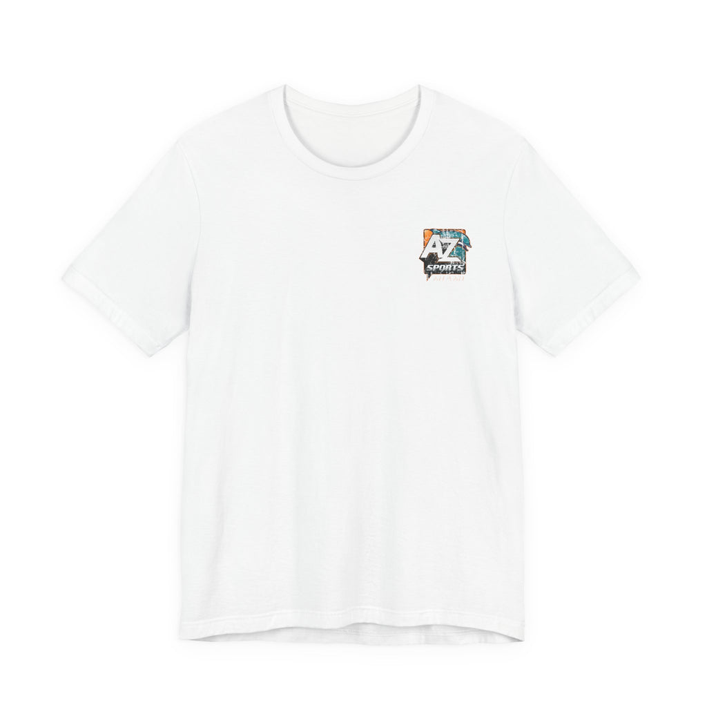 A to Z Sports Dolphins Distressed Pocket T-Shirt