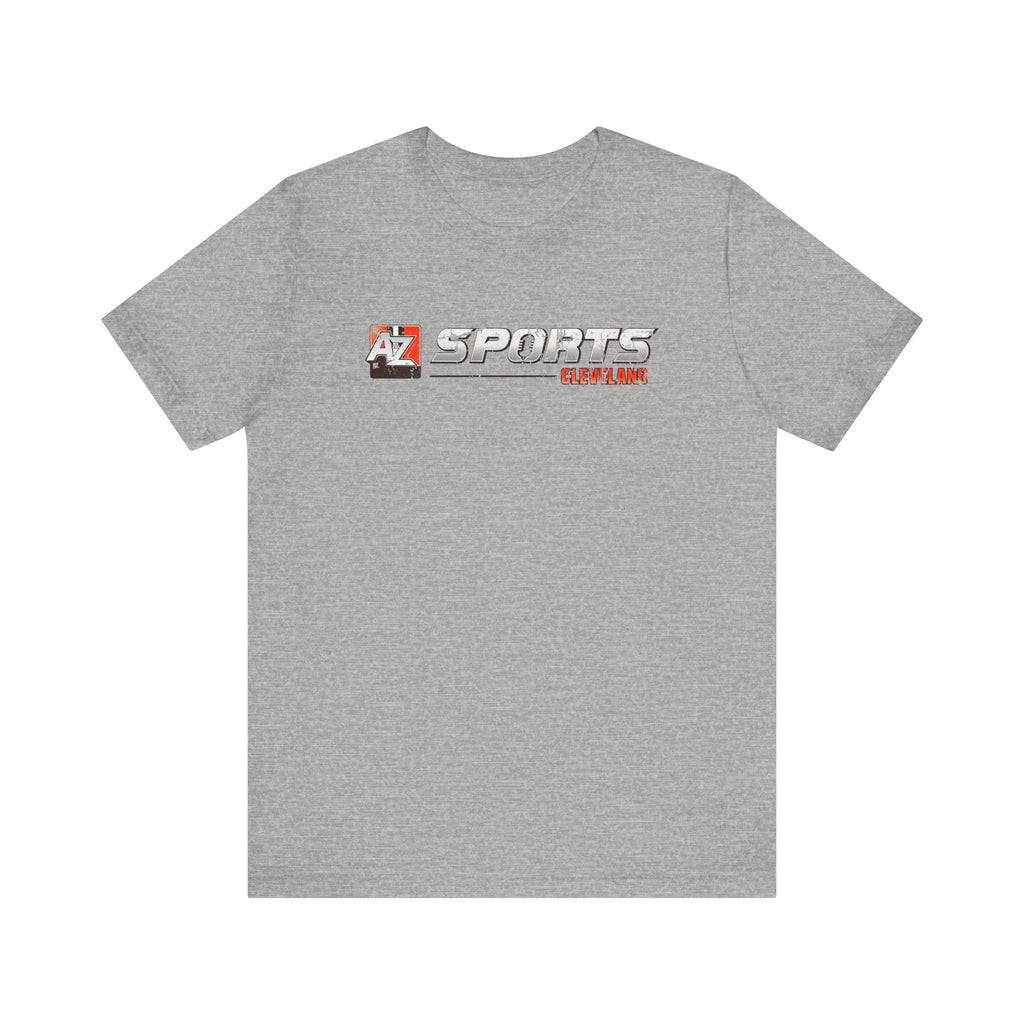 A to Z Sports Browns Distressed Horizontal T-Shirt