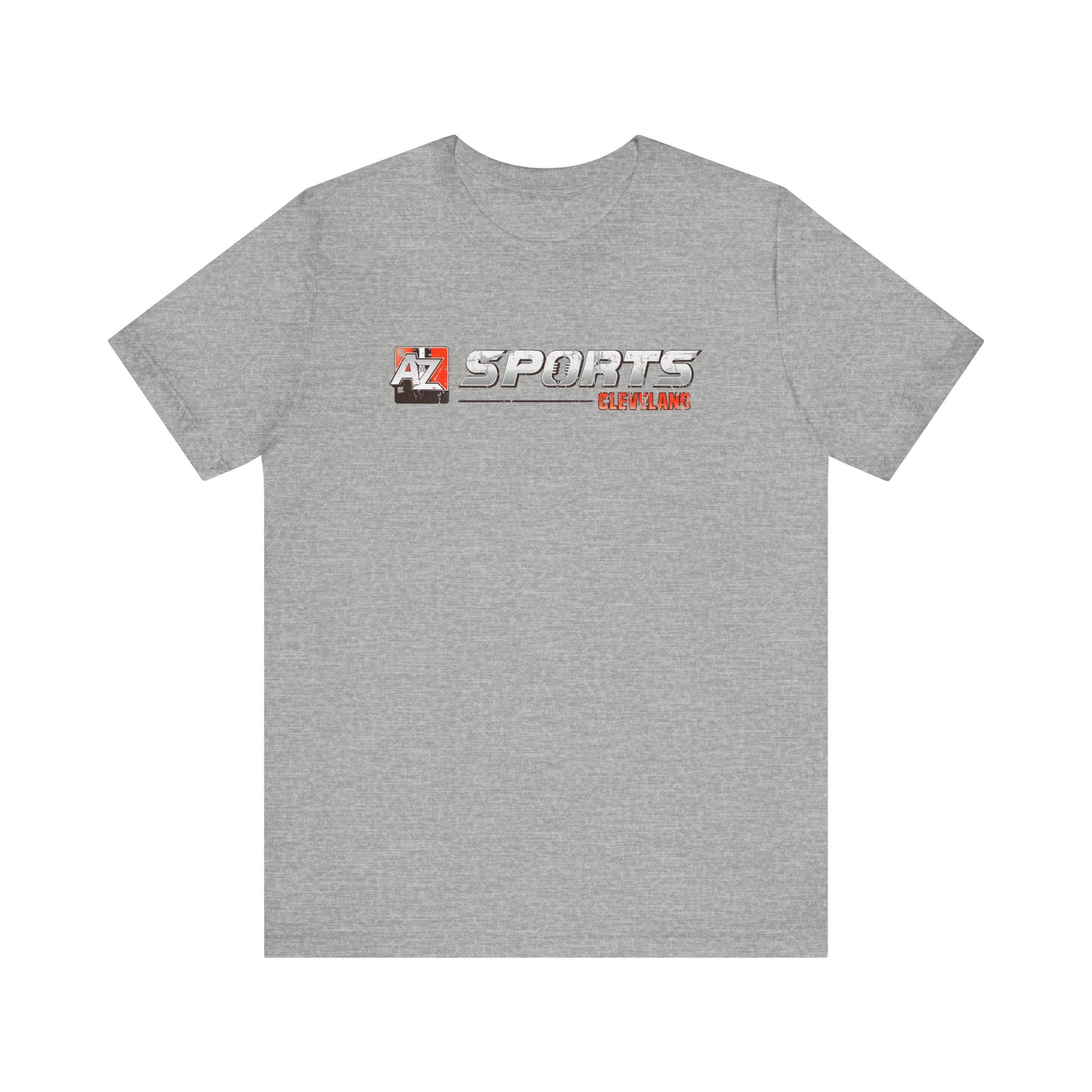 A to Z Sports Browns Distressed Horizontal T-Shirt