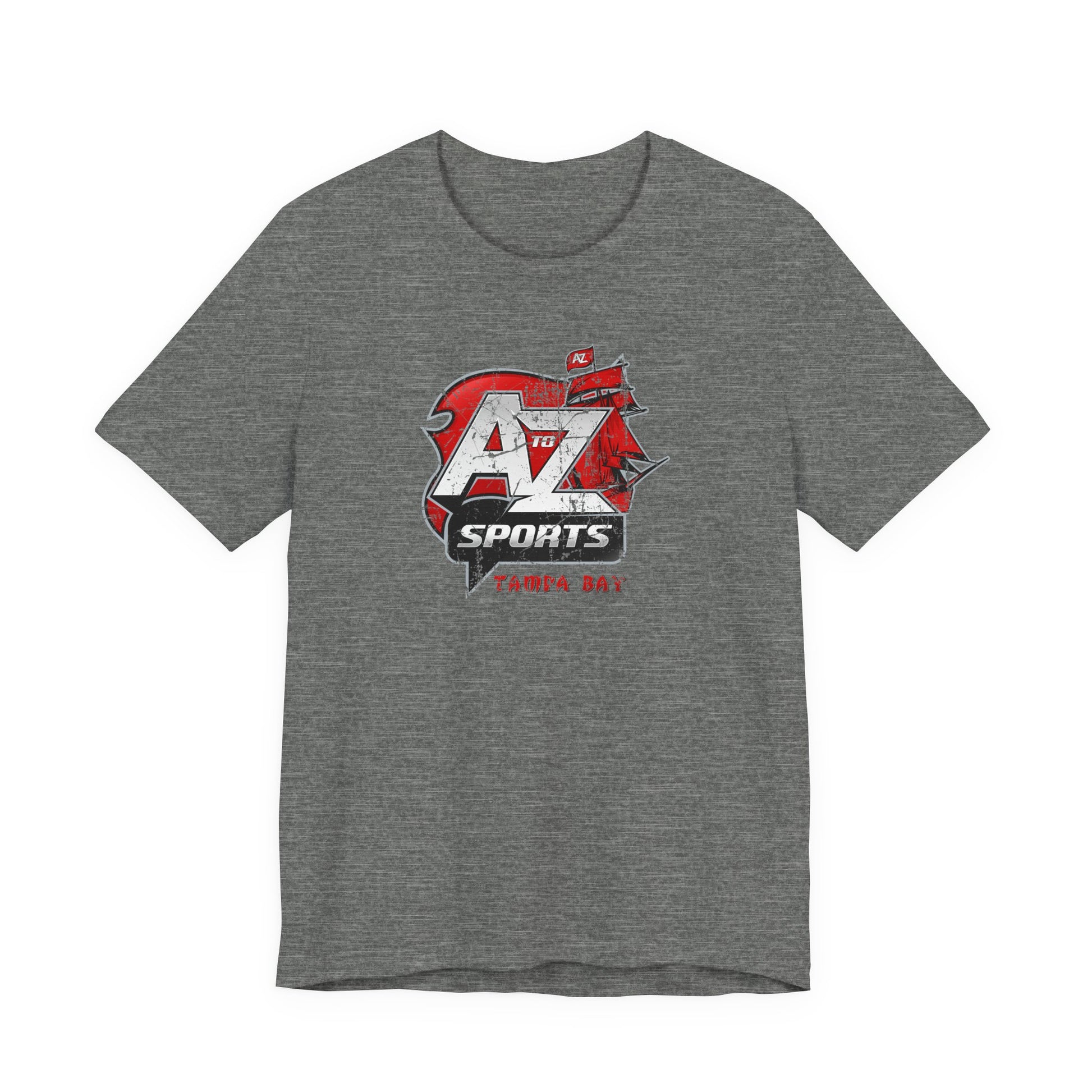 A to Z Sports Buccaneers Distressed T-Shirt