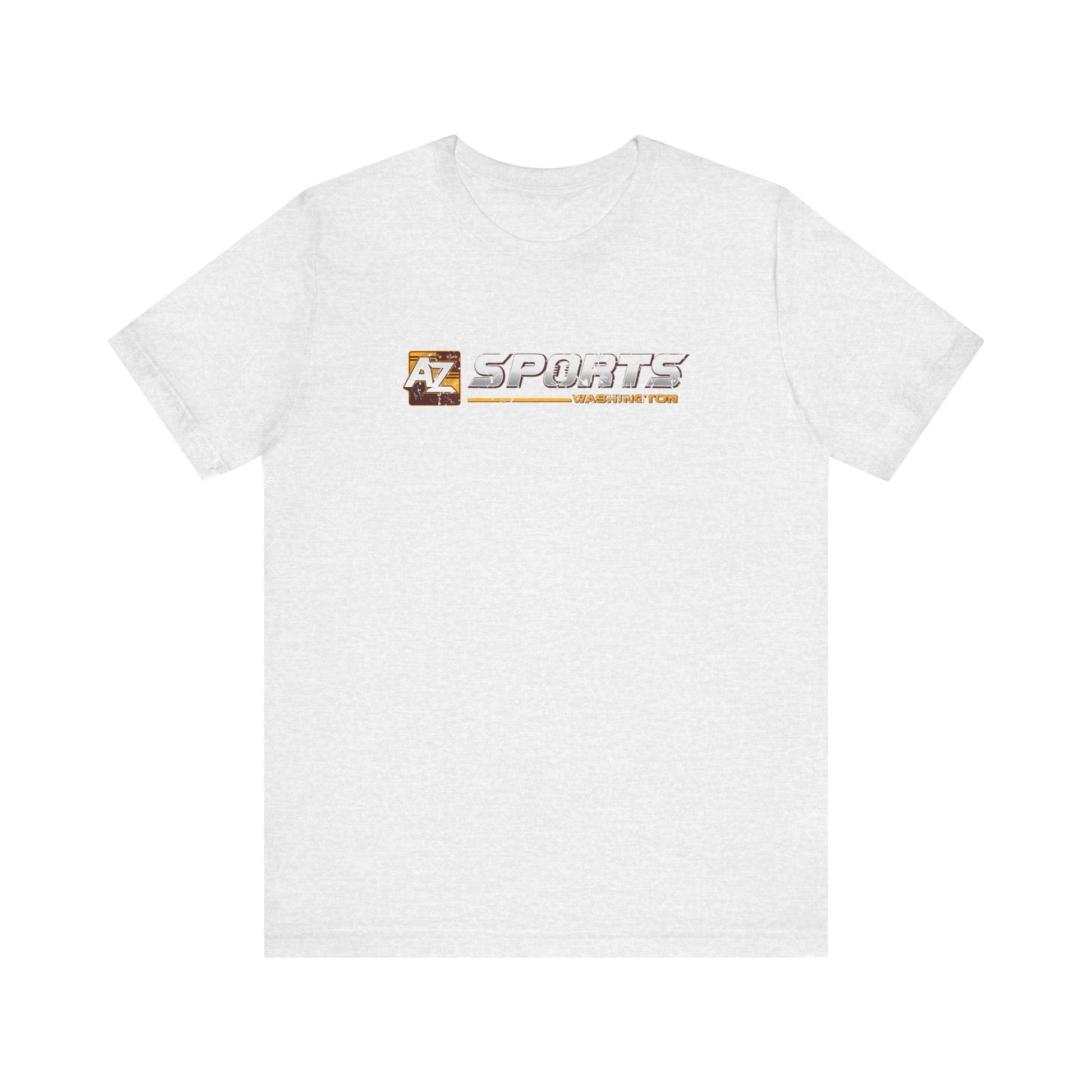 A to Z Sports Commanders Horizontal Distressed T-Shirt