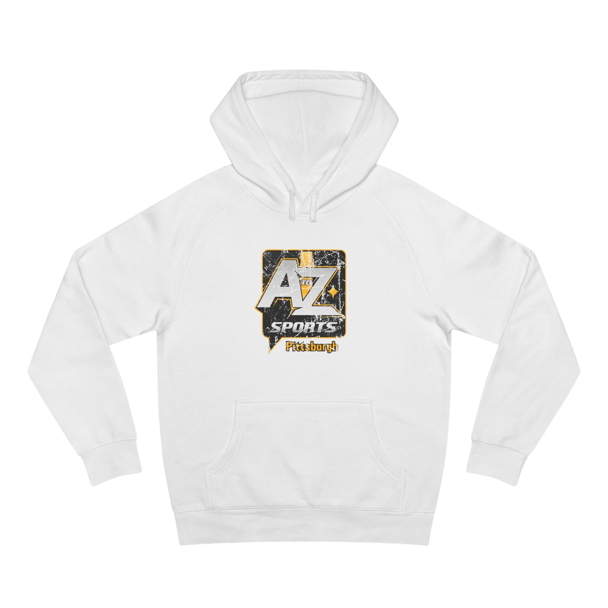 A to Z Sports Steelers Distressed Hoodie