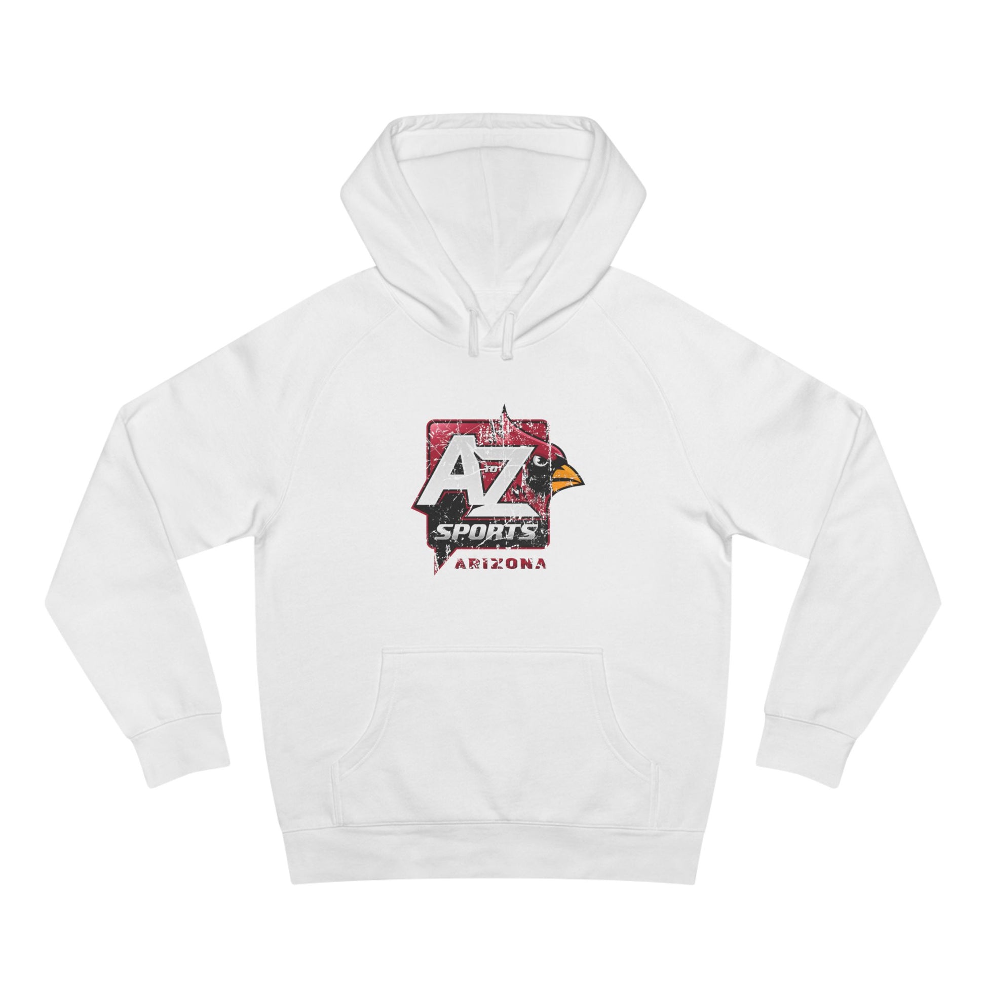 A to Z Sports Cardinals Distressed Hoodie