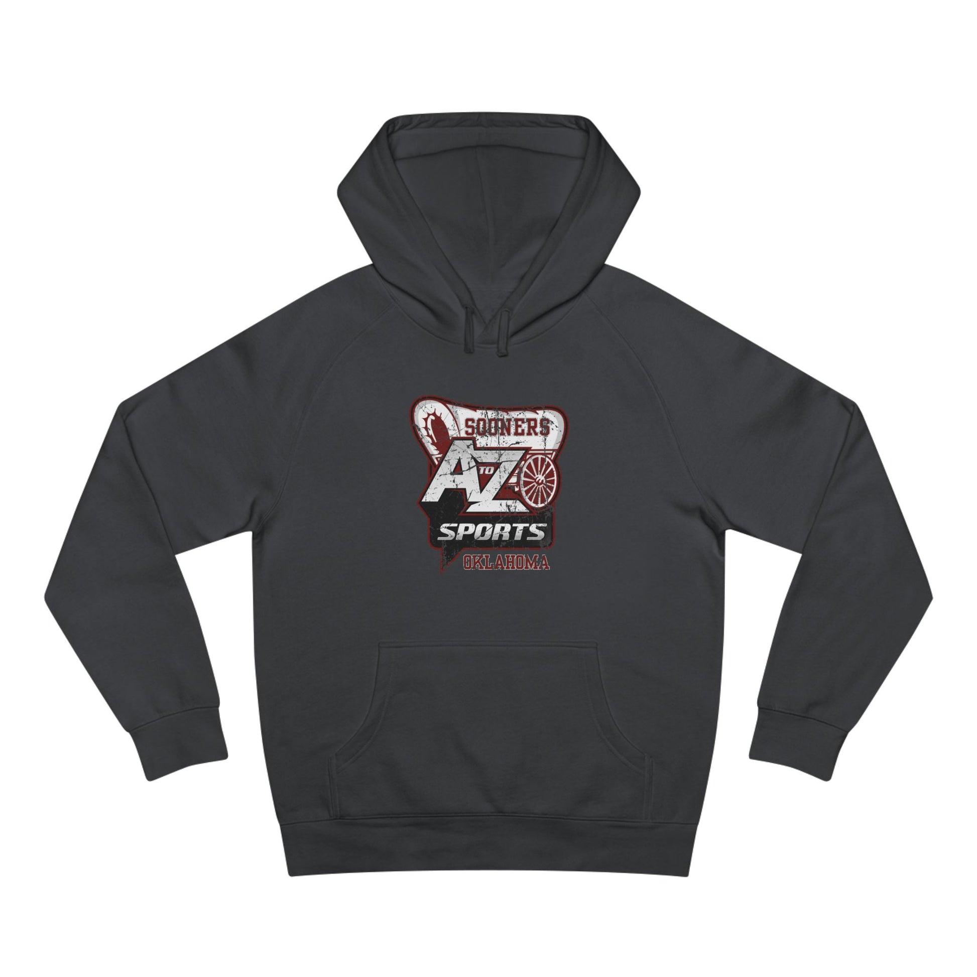 A to Z Sports Oklahoma Distressed Hoodie