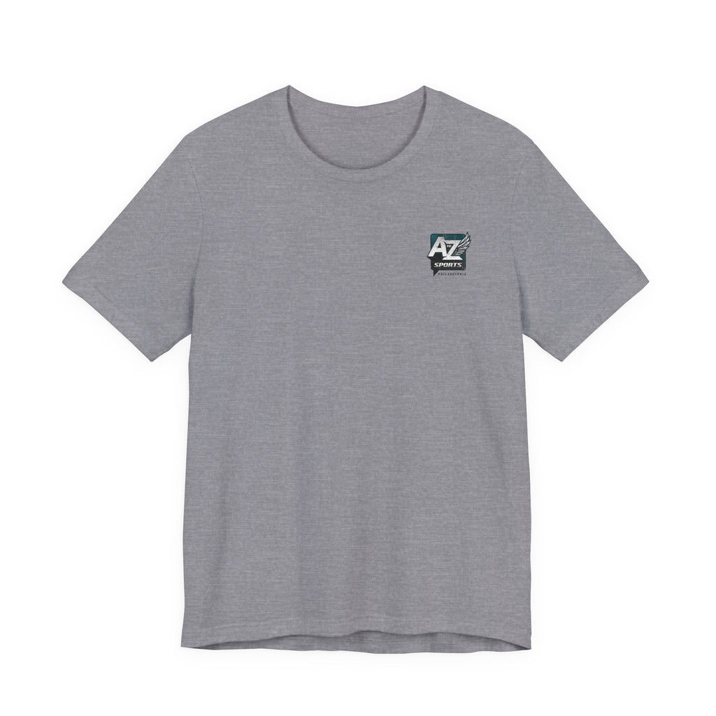 A to Z Sports Eagles Distressed Pocket T-Shirt