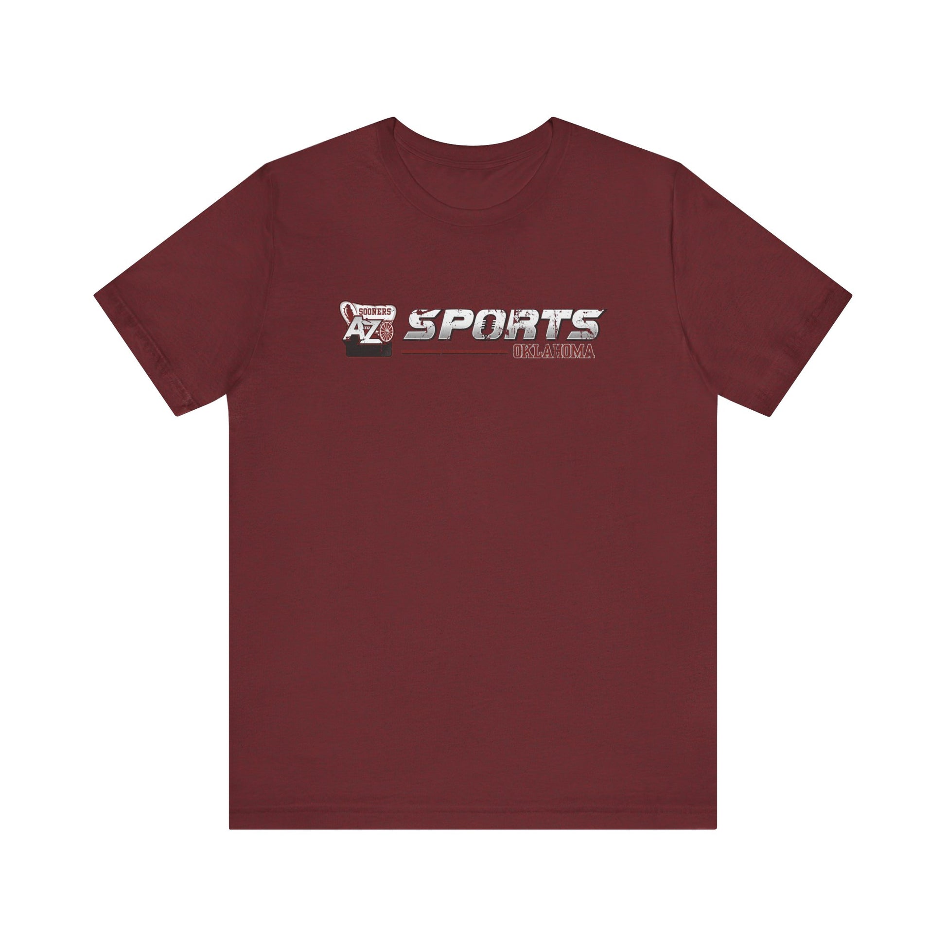 A to Z Sports Oklahoma Distressed Horizontal T-Shirt