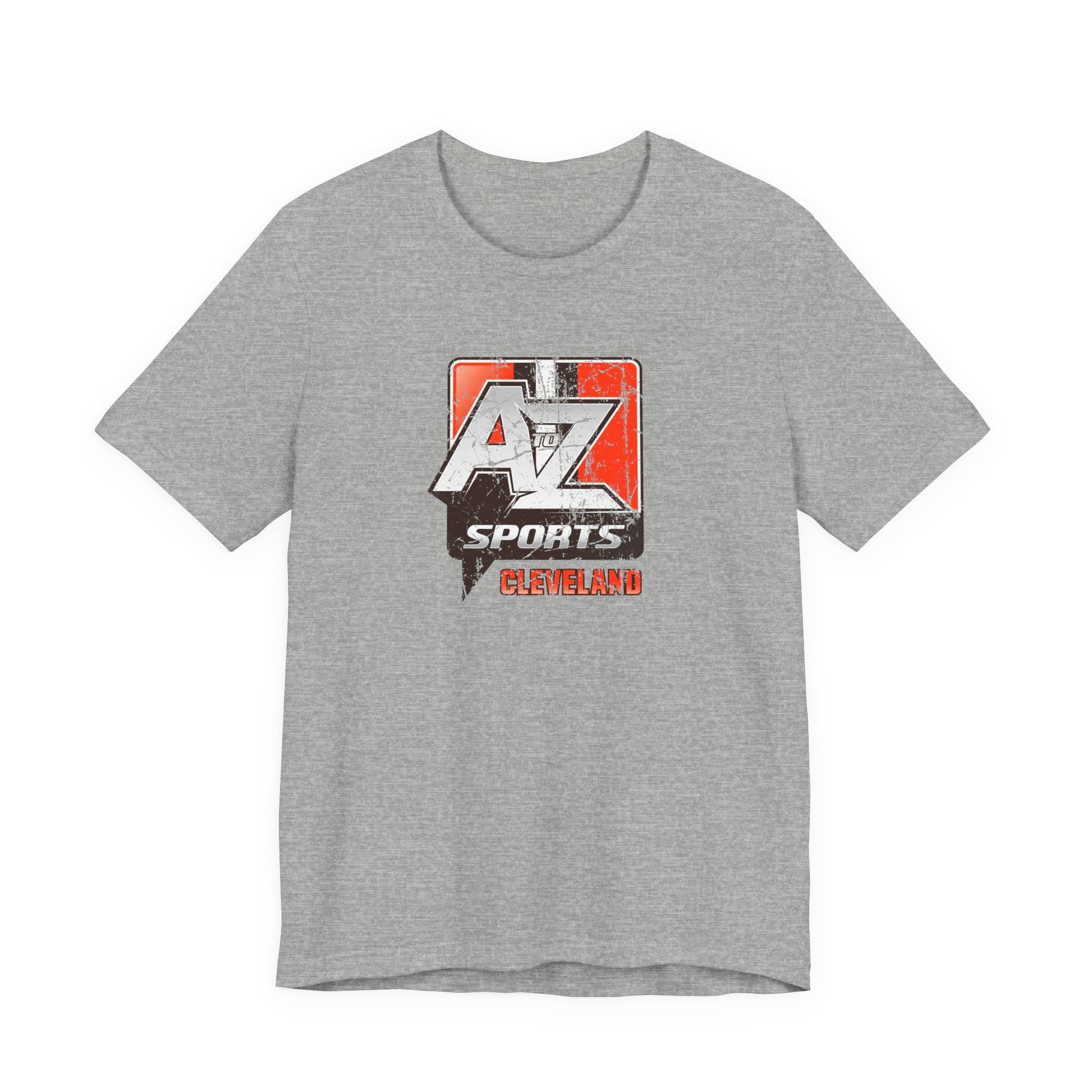 A to Z Sports Browns Distressed T-Shirt