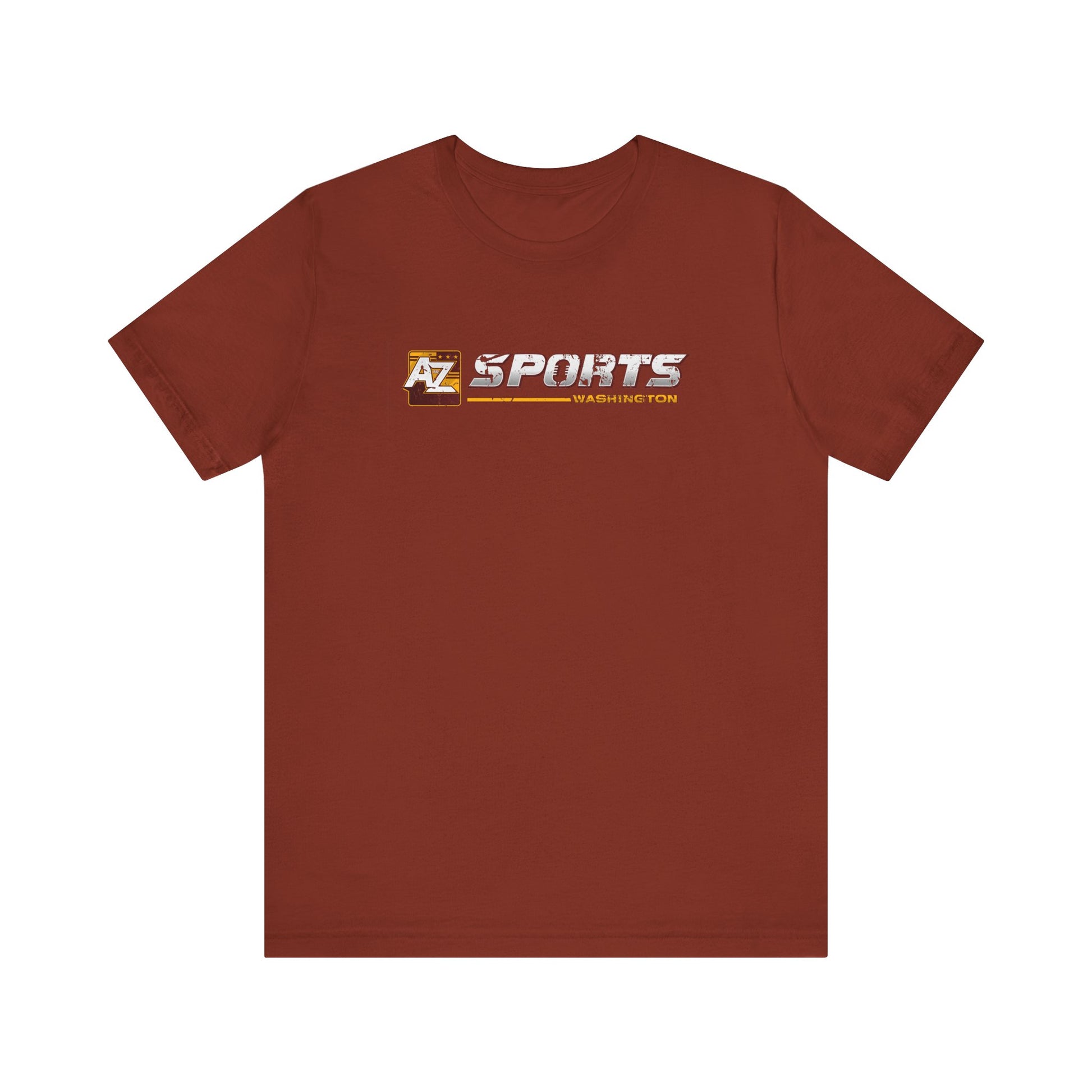 A to Z Sports Commanders Horizontal Distressed T-Shirt