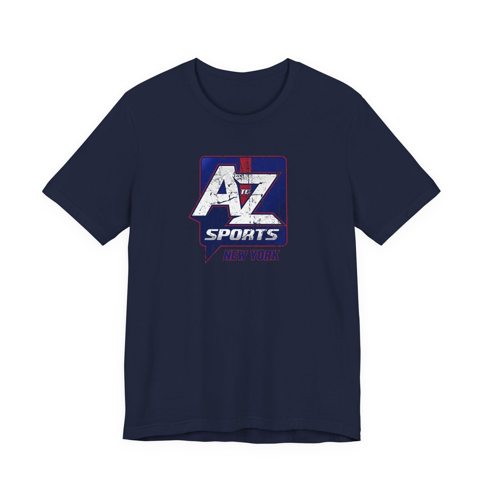 A to Z Sports Giants Distressed T-Shirt