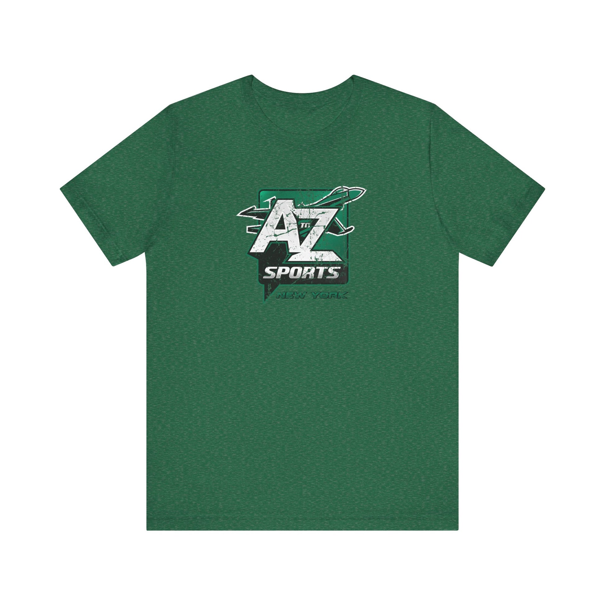 A to Z Sports Jets Distressed T-Shirt