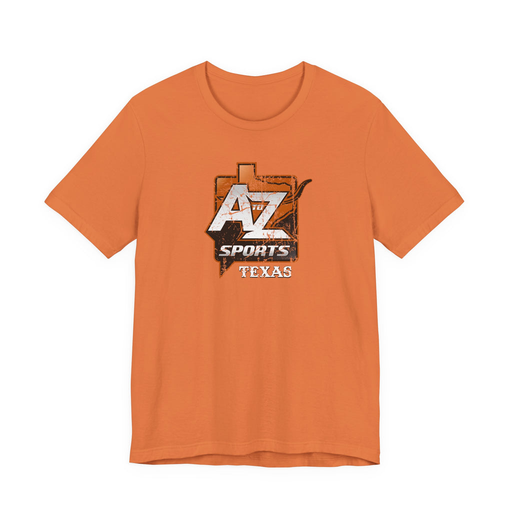 A to Z Sports Texas Distressed T-Shirt