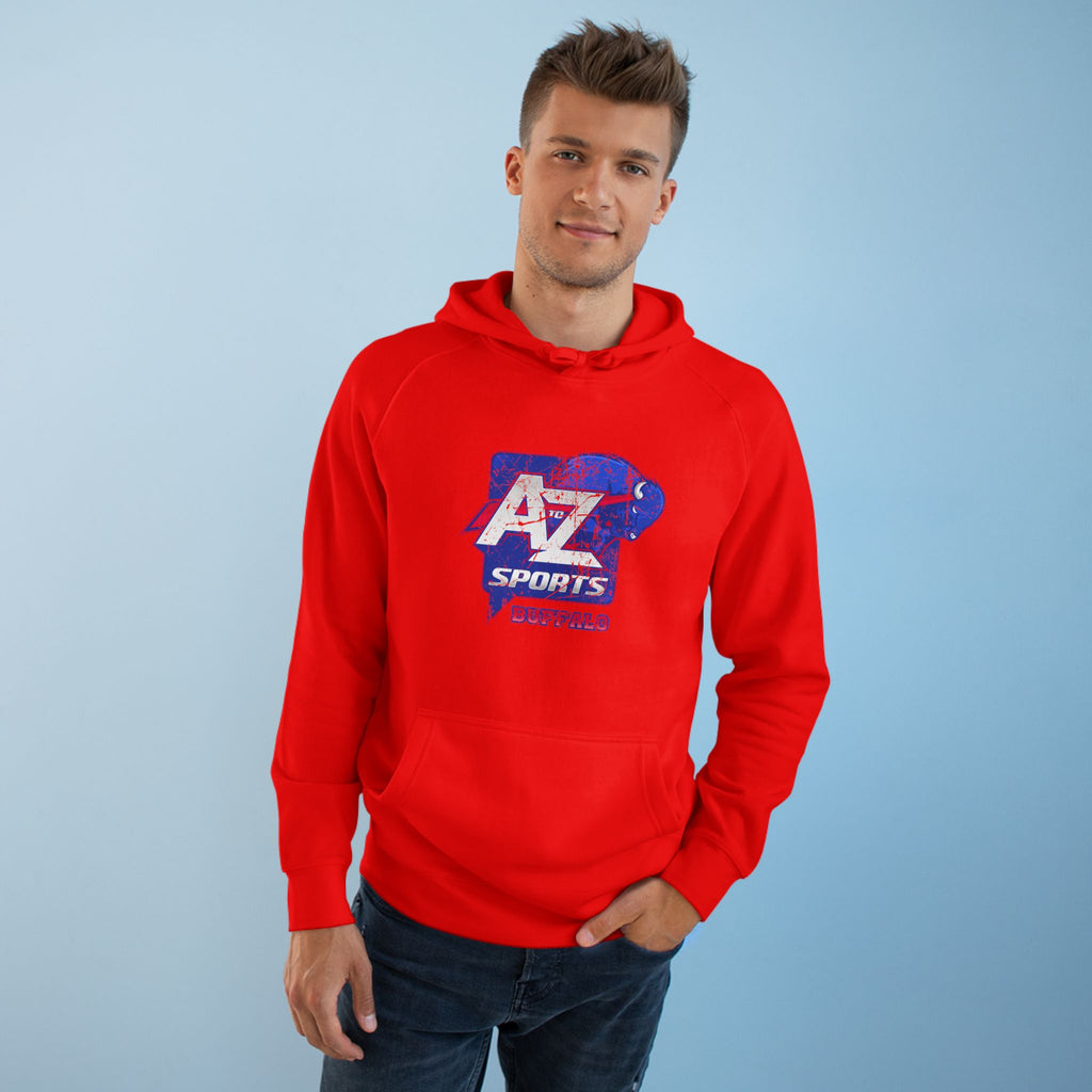 A to Z Sports Bills Distressed Hoodie