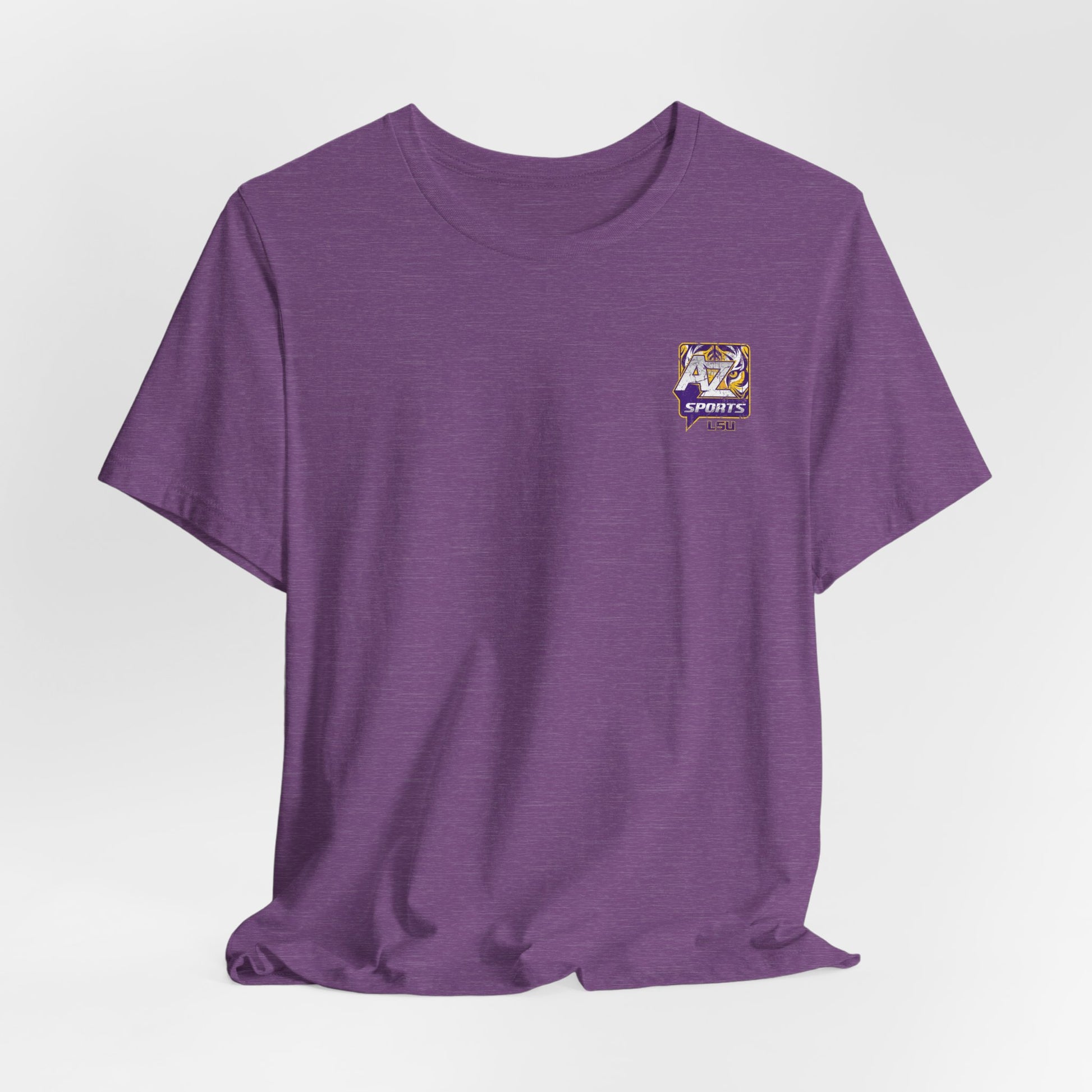 A to Z Sports LSU Distressed Pocket T-Shirt