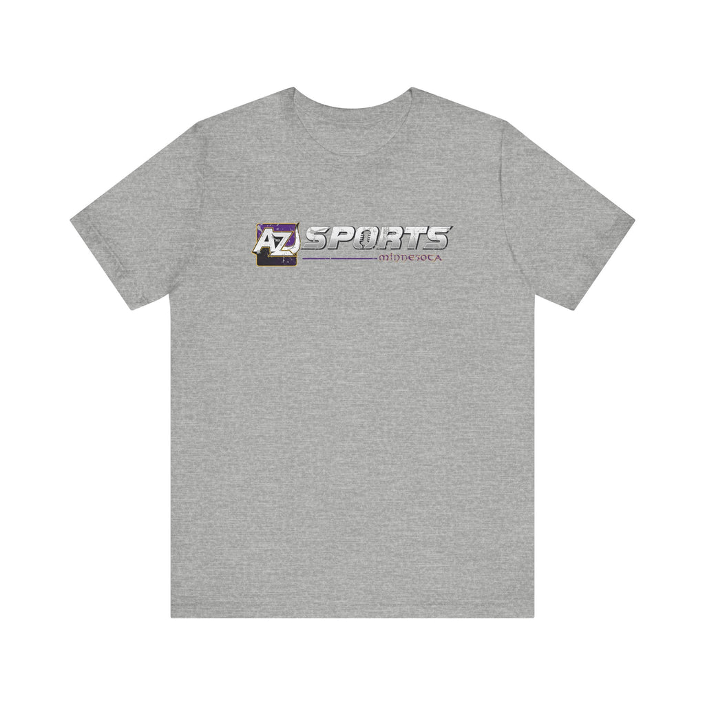 A to Z Sports Vikings Distressed Horizontal T-Shirt