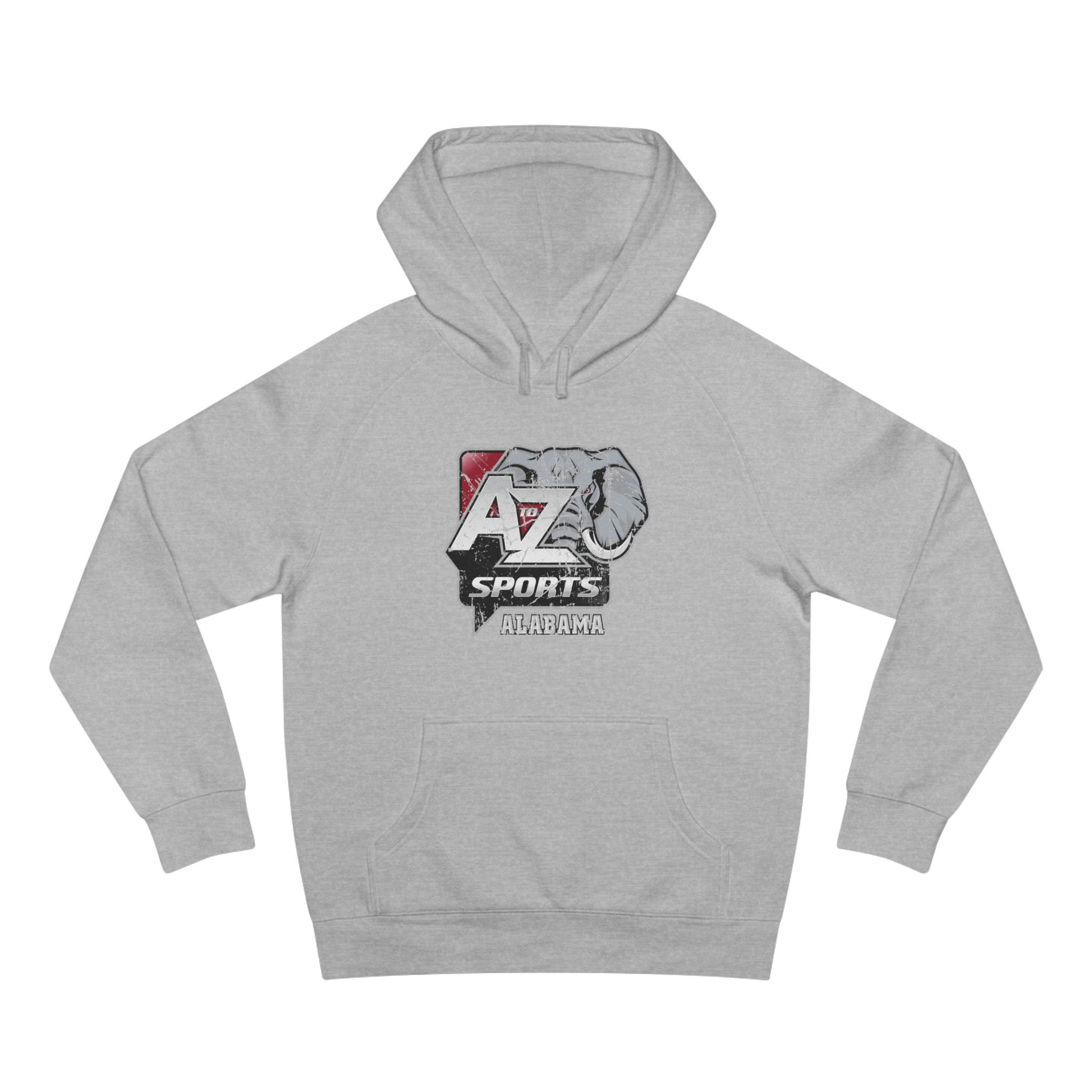 A to Z Sports Alabama Distressed Hoodie