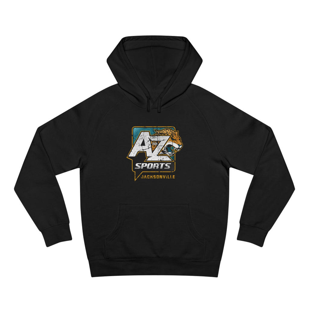 A to Z Sports Jaguars Distressed Hoodie