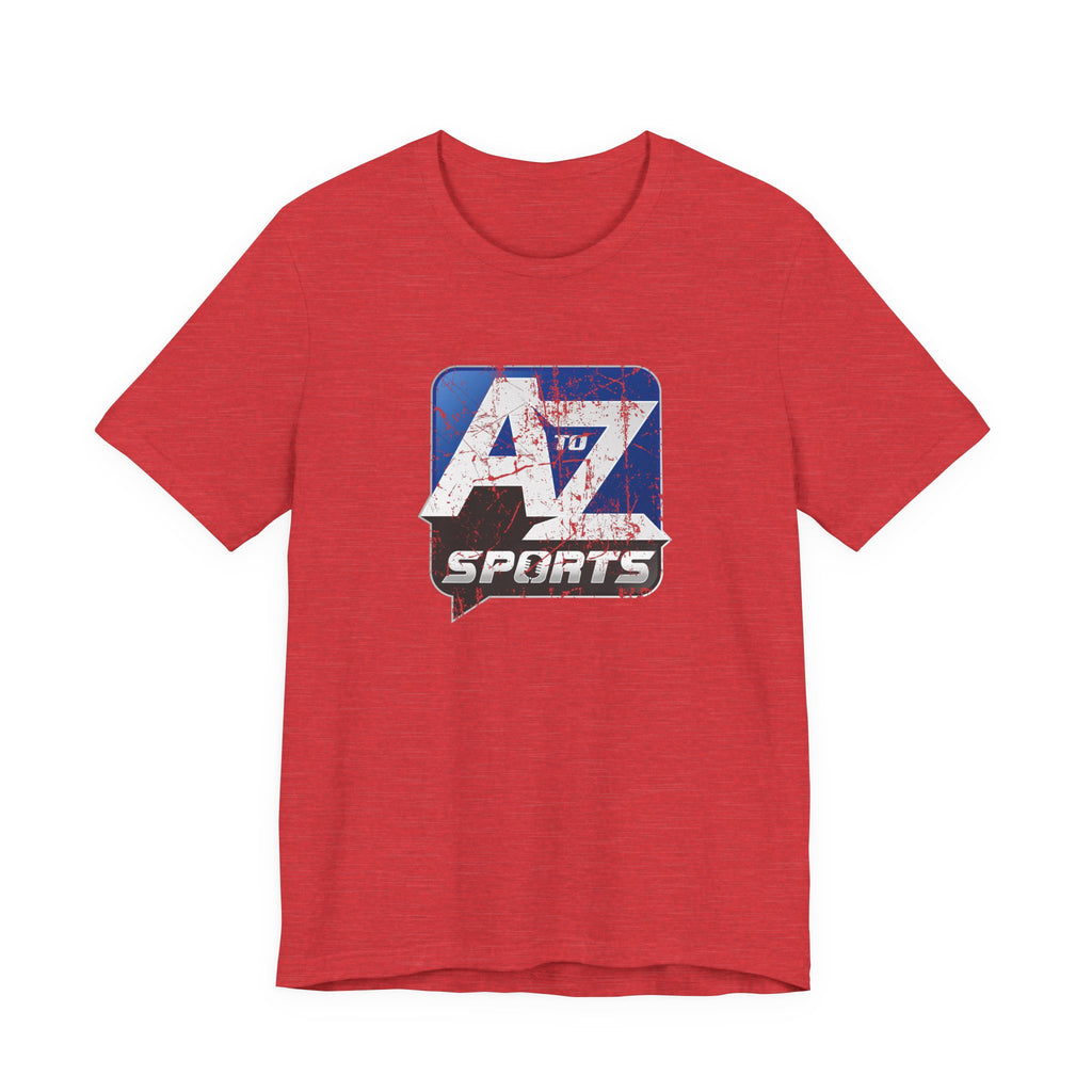 A to Z Sports Distressed T-Shirt