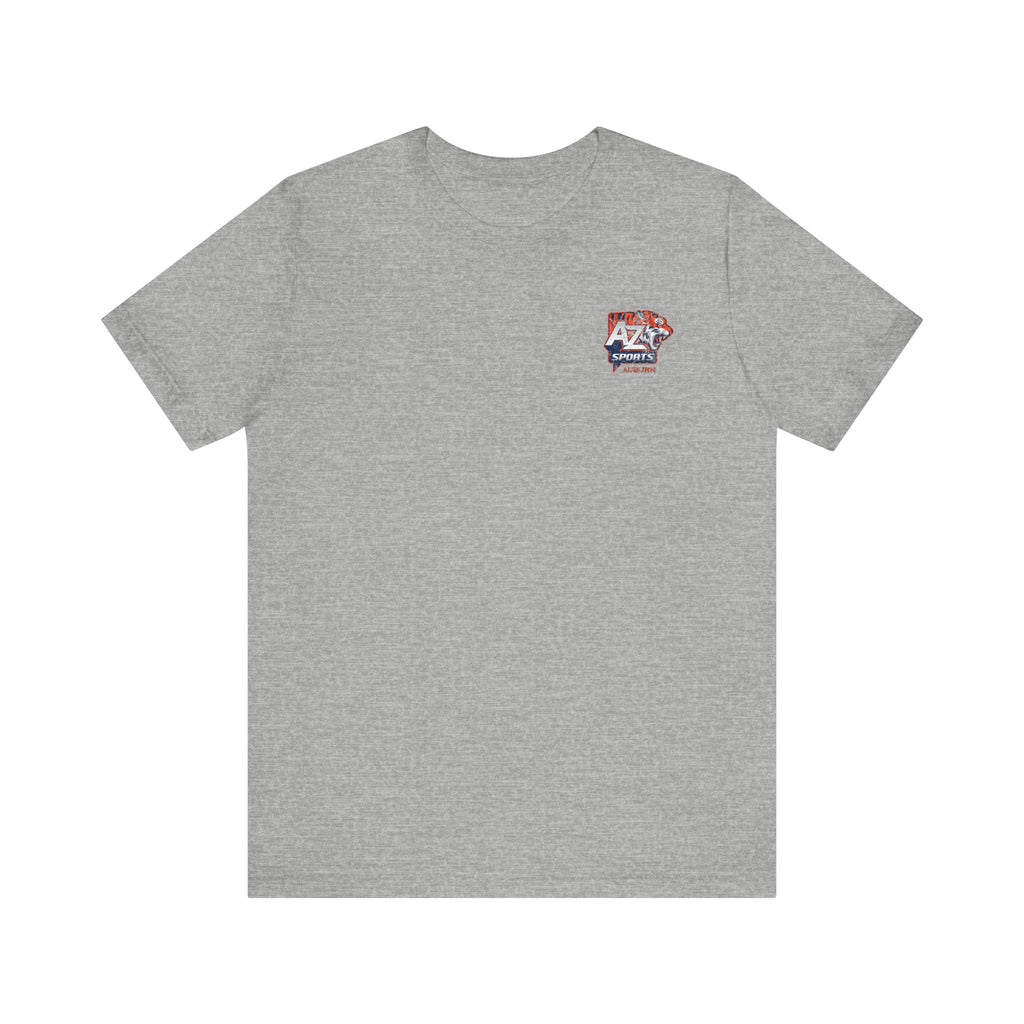 A to Z Sports Auburn Distressed Pocket T-Shirt