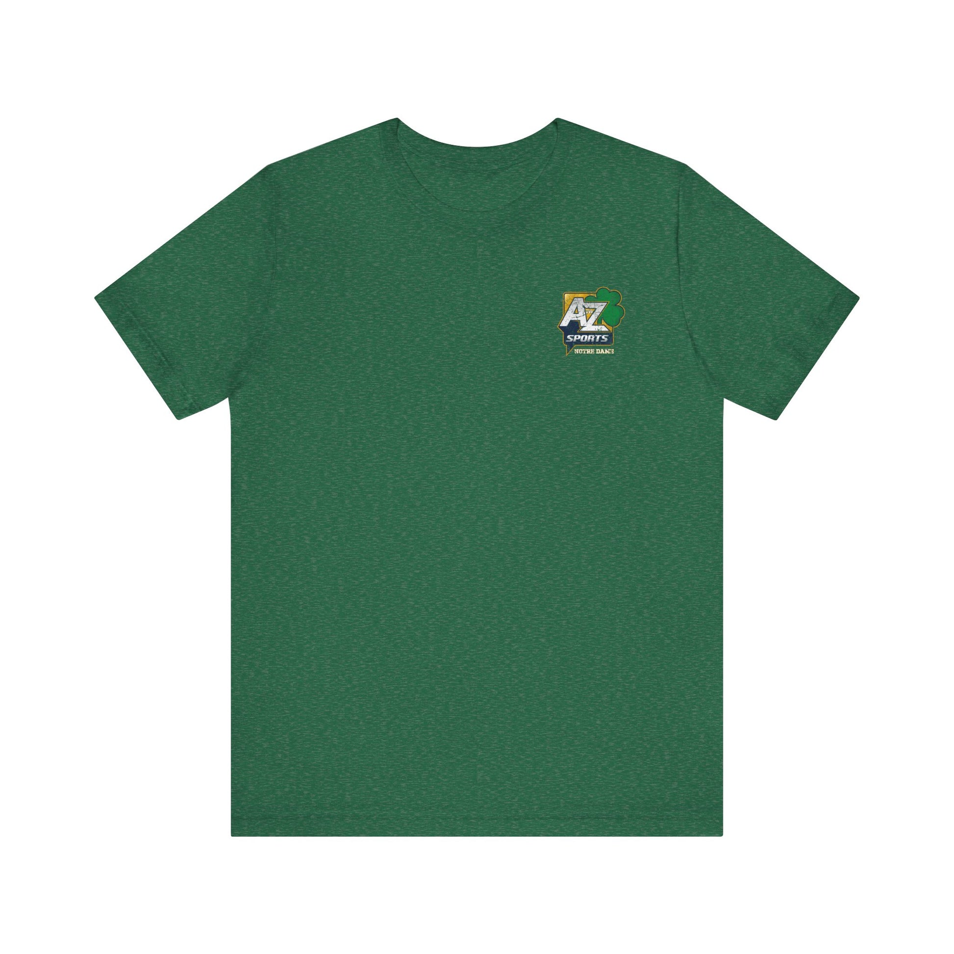 A to Z Sports Notre Dame Distressed Pocket T-Shirt