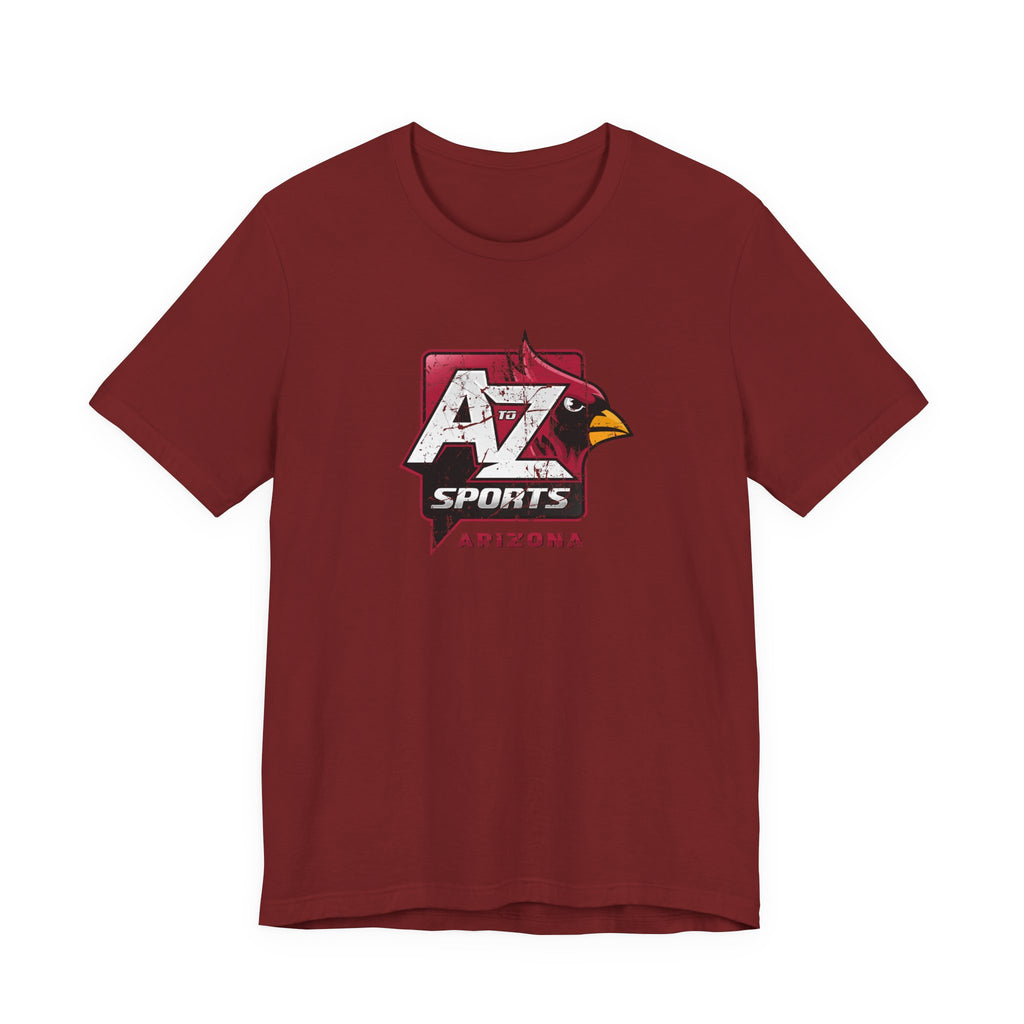 A to Z Sports Cardinals Distressed T-Shirt