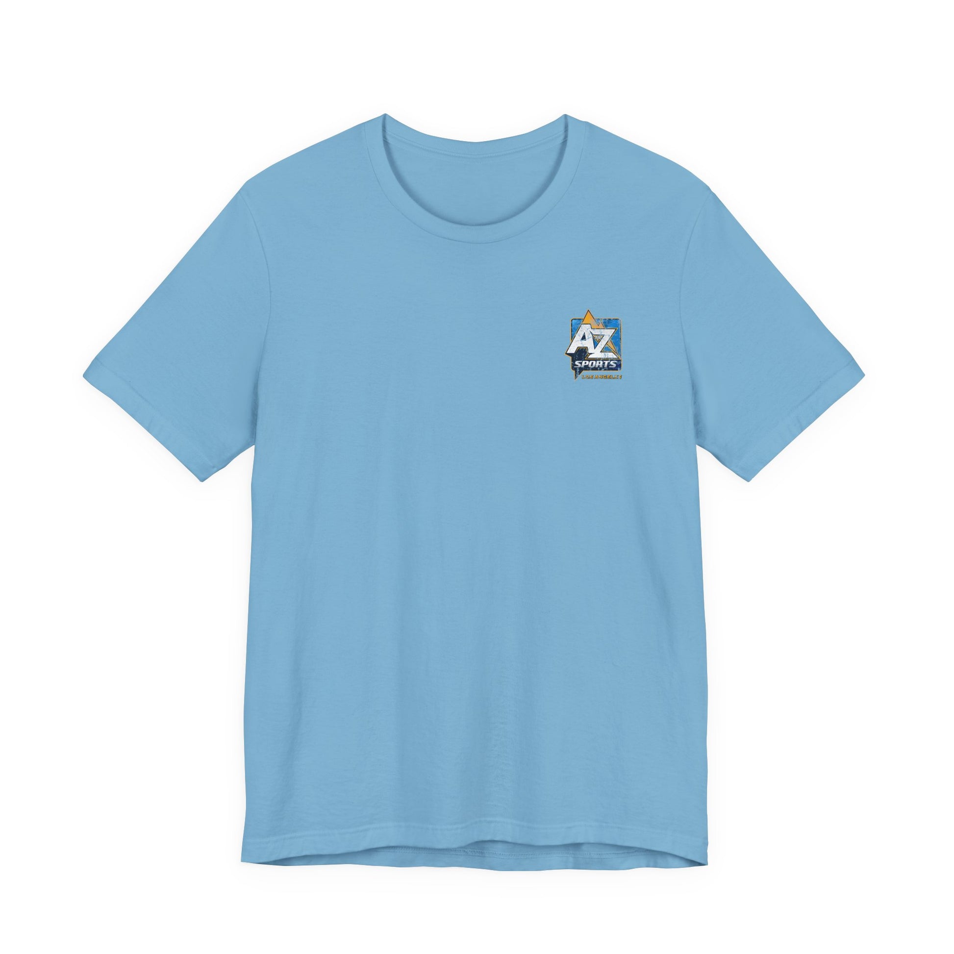 A to Z Sports Chargers Distressed Pocket T-Shirt