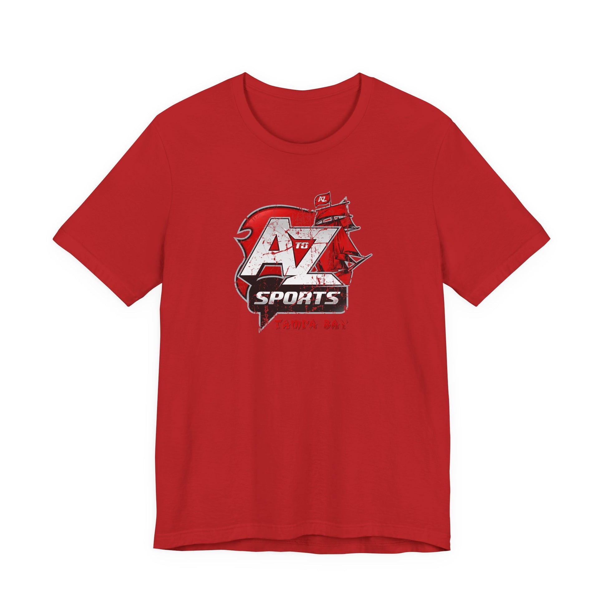 A to Z Sports Buccaneers Distressed T-Shirt