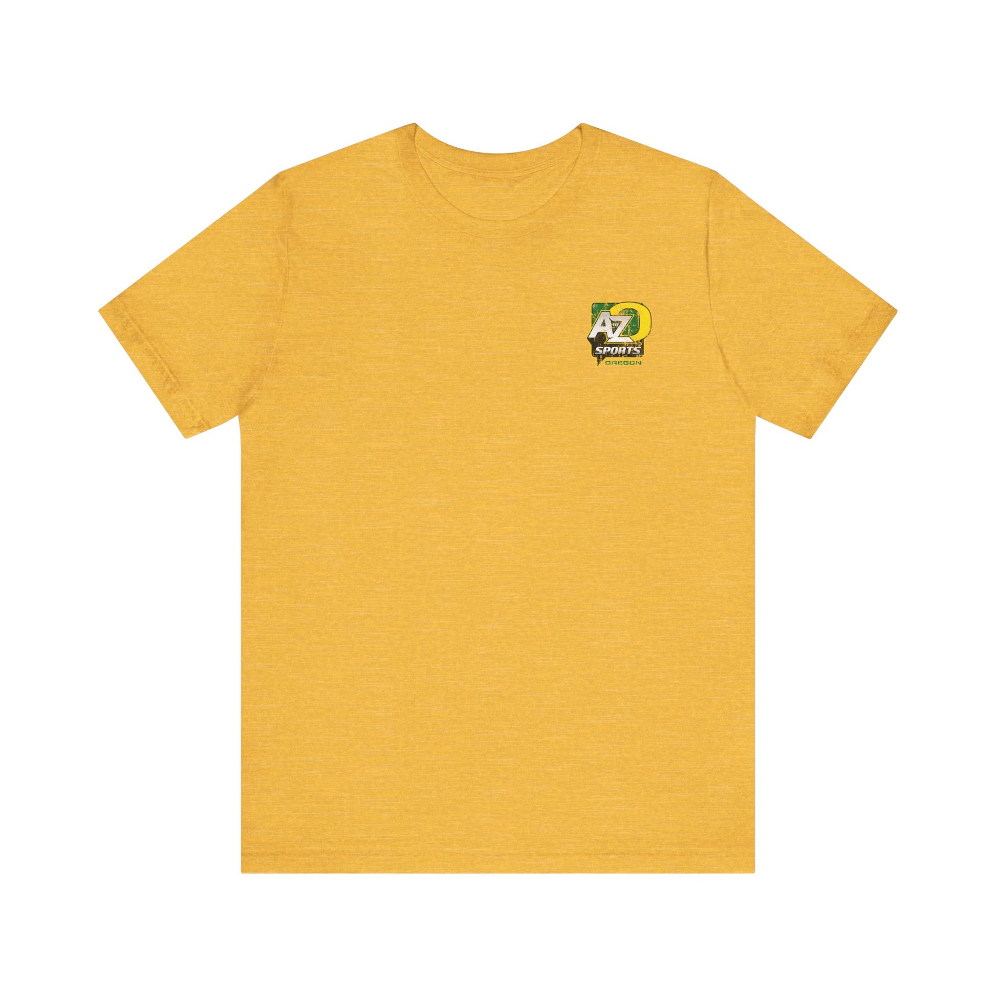 A to Z Sports Oregon Distressed Pocket T-Shirt