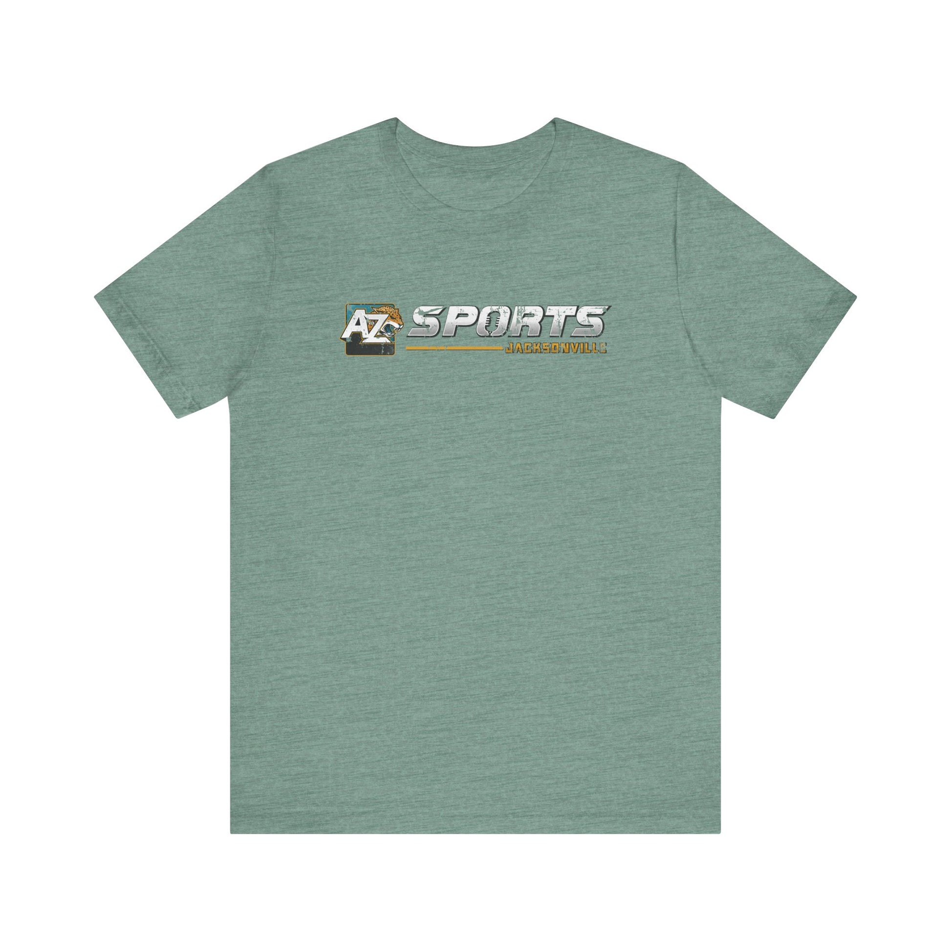 A to Z Sports Jaguars Distressed Horizontal T-Shirt