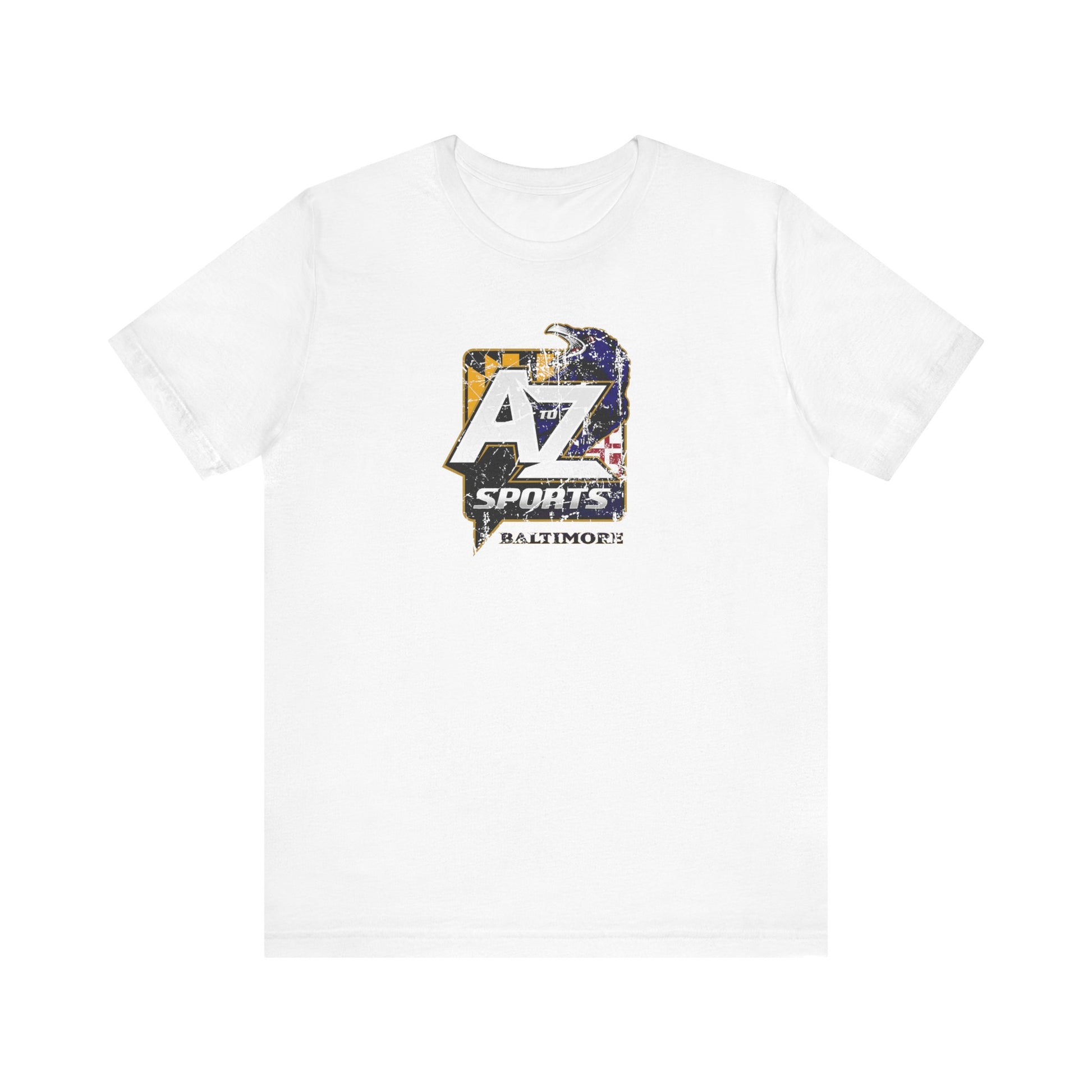 A to Z Sports Ravens Distressed T-Shirt