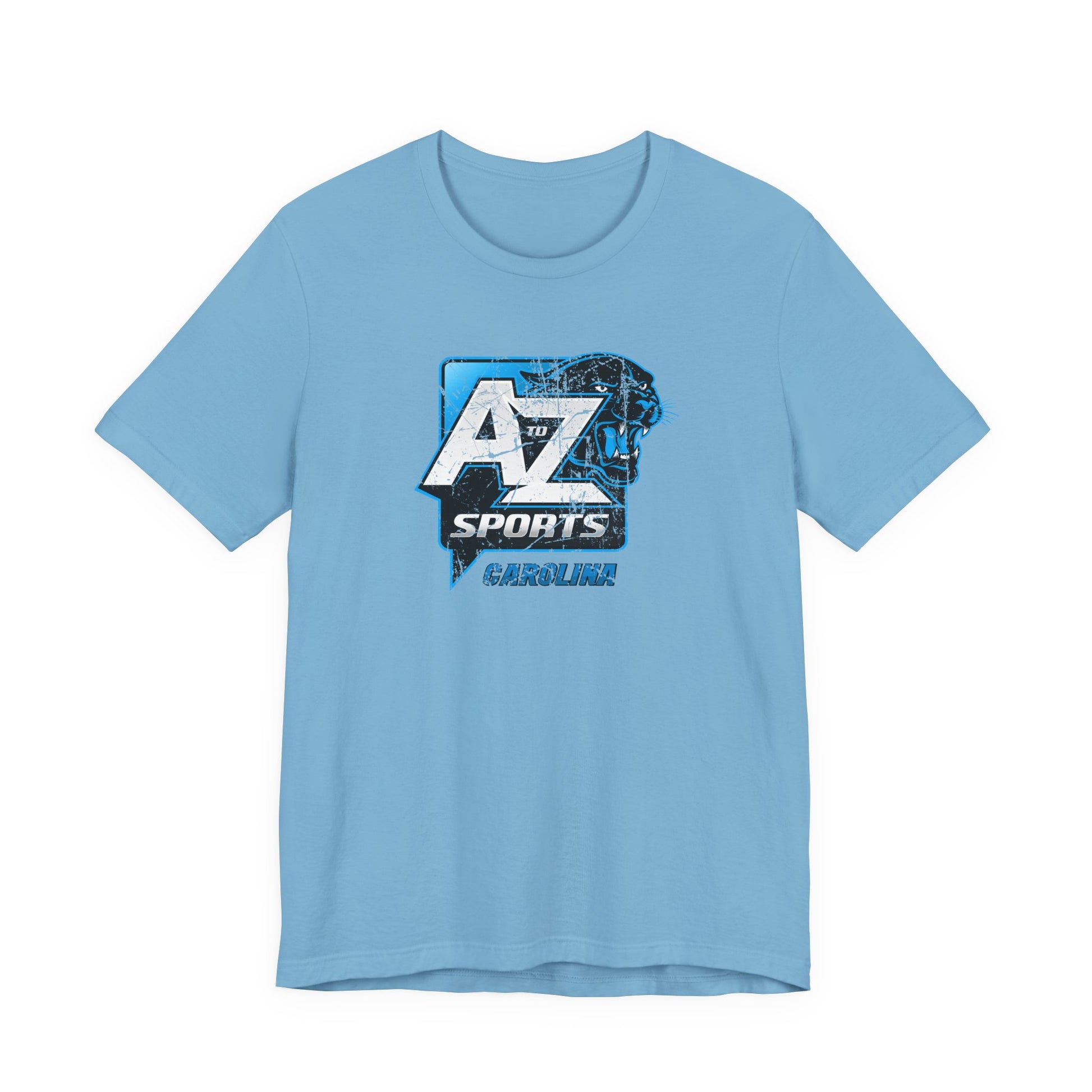 A to Z Sports Panthers Distressed T-Shirt